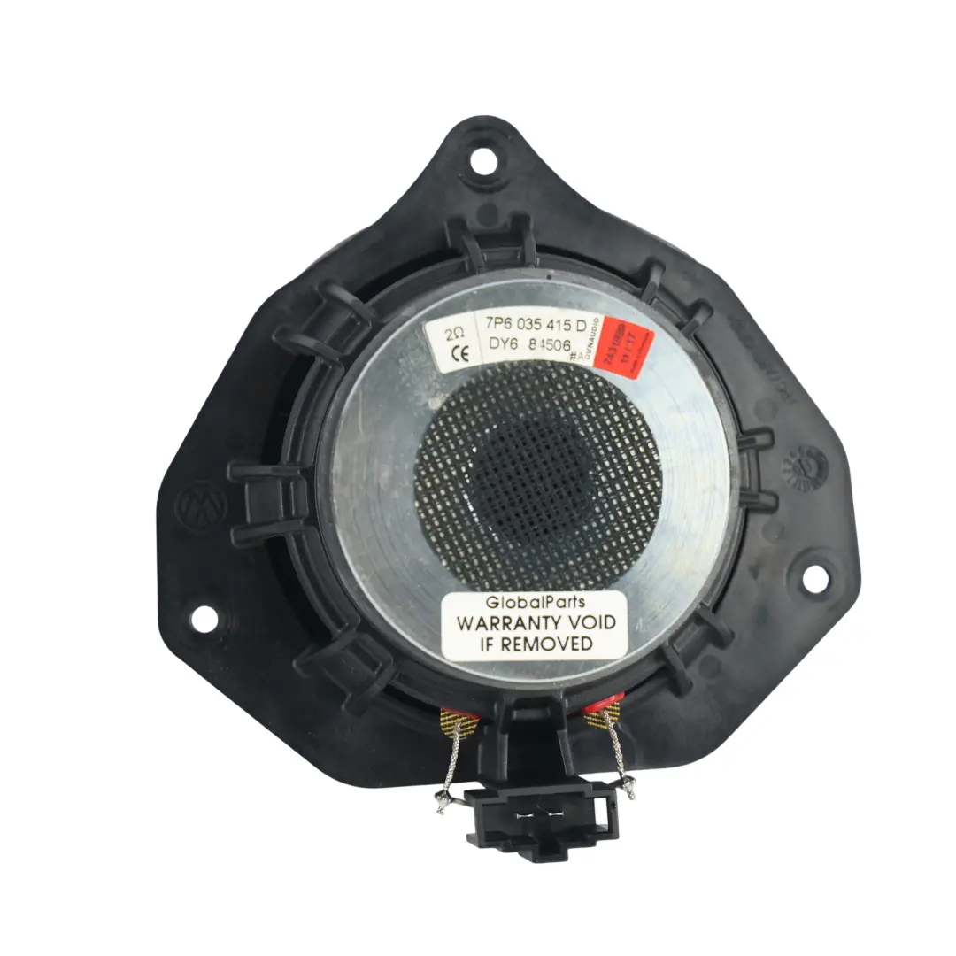 Volkswagen Touareg 7P Haut-parleur Médiums Aigus Avant Gauche Droit - SKU 7P6035415D - Numéro de pièce 7P6035415D