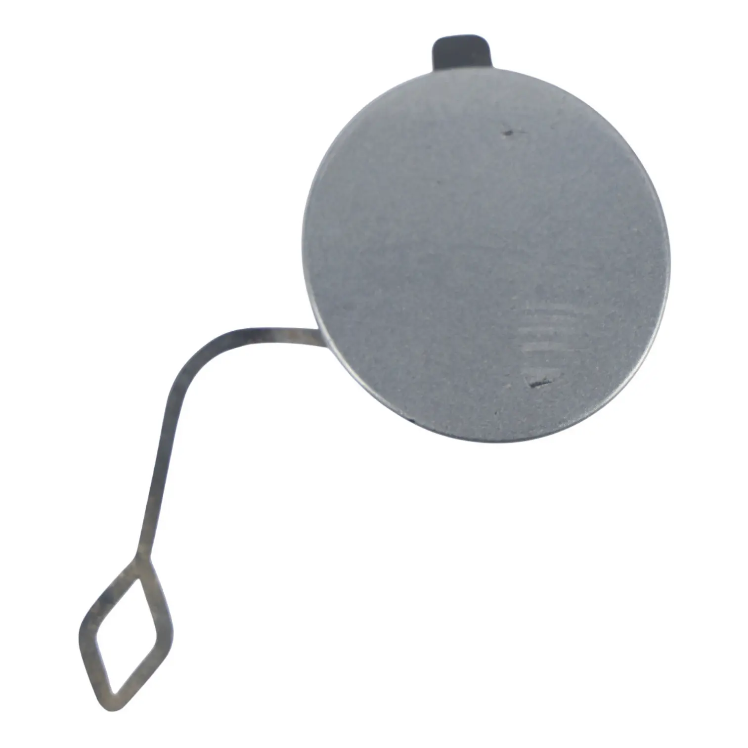 VW Touareg 7P Front Bumper Towing Eye Hook Cover Right O/S Graphite Grey - M7W
