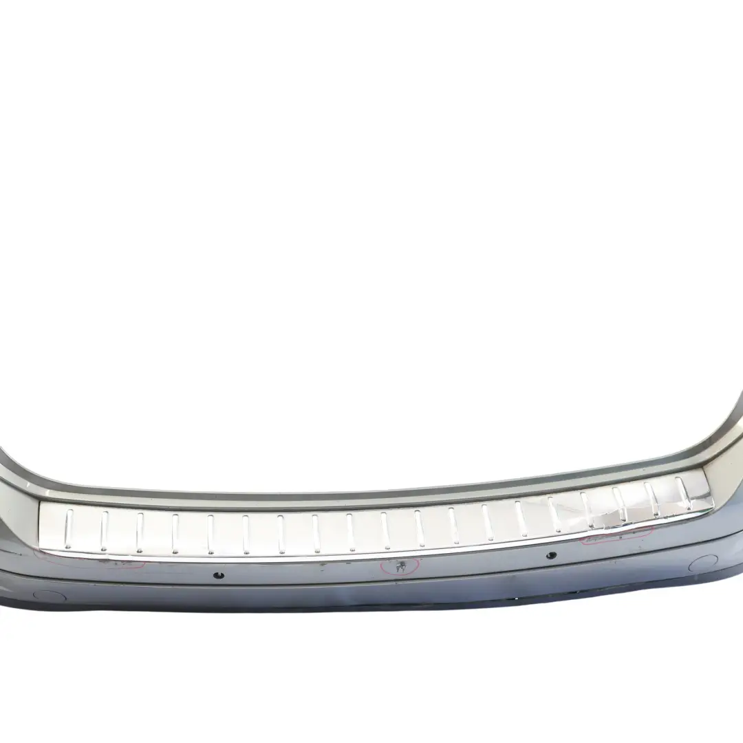 Volkswagen VW Touareg 7P Rear Bumper Trim Cover Panel Graphite Grey - M7W - SKU 7P6807417-GGR1 - Part number 7P6807417