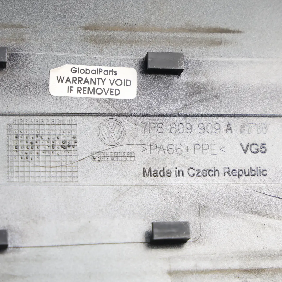 Volkswagen Touareg 7P Trappe Réservoir Bouchon Gris Graphite M7W - SKU 7P6809909A-GGR - Numéro de pièce 7P6809909A