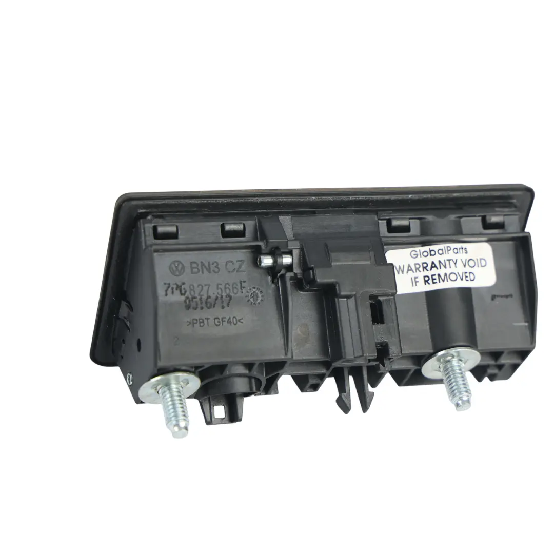 Volkswagen Touareg 7P Klamka Klapy Bagażnika Kamera Cofania - SKU 7P6827566F - Numer Części 7P6827566F