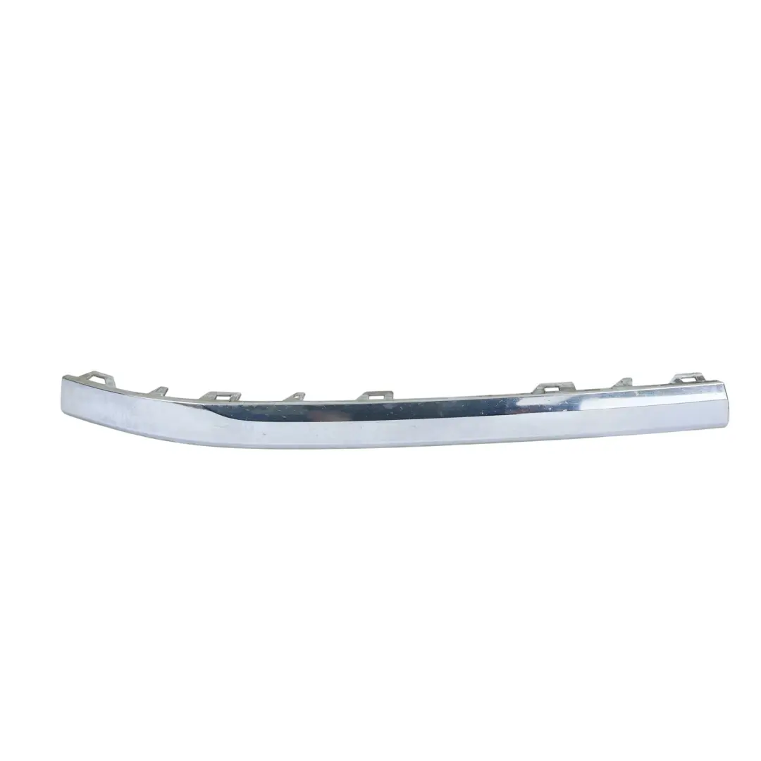 VW Volkswagen Touareg 7P Front Bumper Trim Cover Left N/S High Chrome - SKU 7P6853253 - Part number 7P6853253
