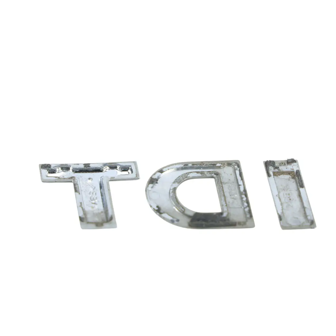 Volkswagen Touareg 7P Emblemat Tył Klapa Bagażnika Logo TDI - SKU 7P6853675D - Numer Części 7P6853675D