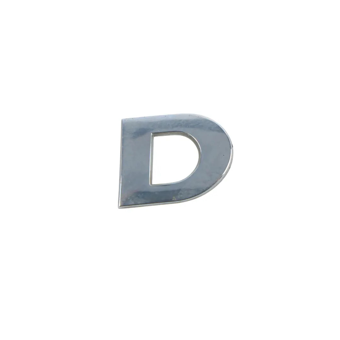 Volkswagen Touareg 7P Trunk TDI Emblem Rear Boot Tailgate Logo Badge - SKU 7P6853675D - Part number 7P6853675D