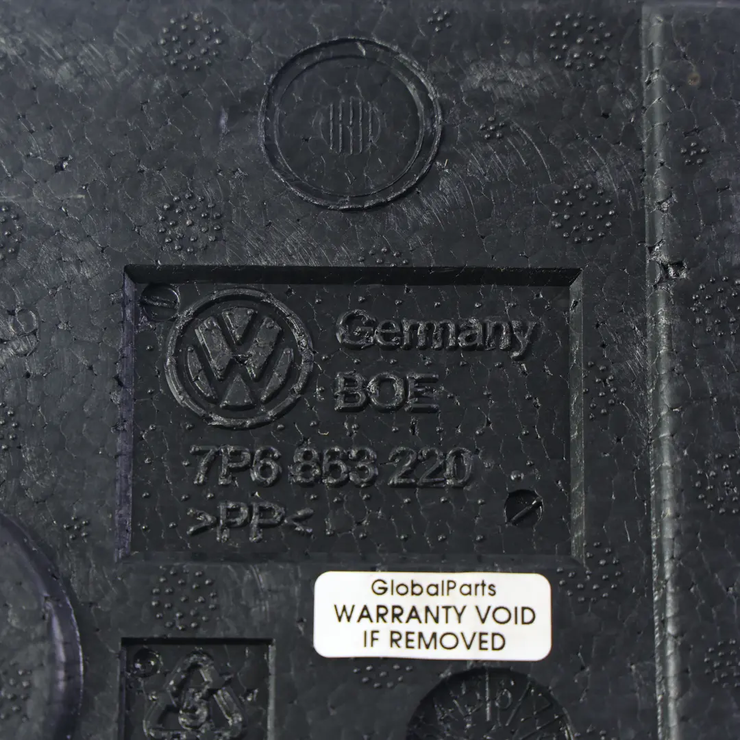 7P Caja Almacenaje Maletero Portón Espuma Inserto para Volkswagen Touareg con número de pieza 7P6863220 Volkswagen Touareg 7P Caja Almacenaje Maletero Portón Espuma Inserto - SKU 7P6863220 - Número de pieza 7P6863220