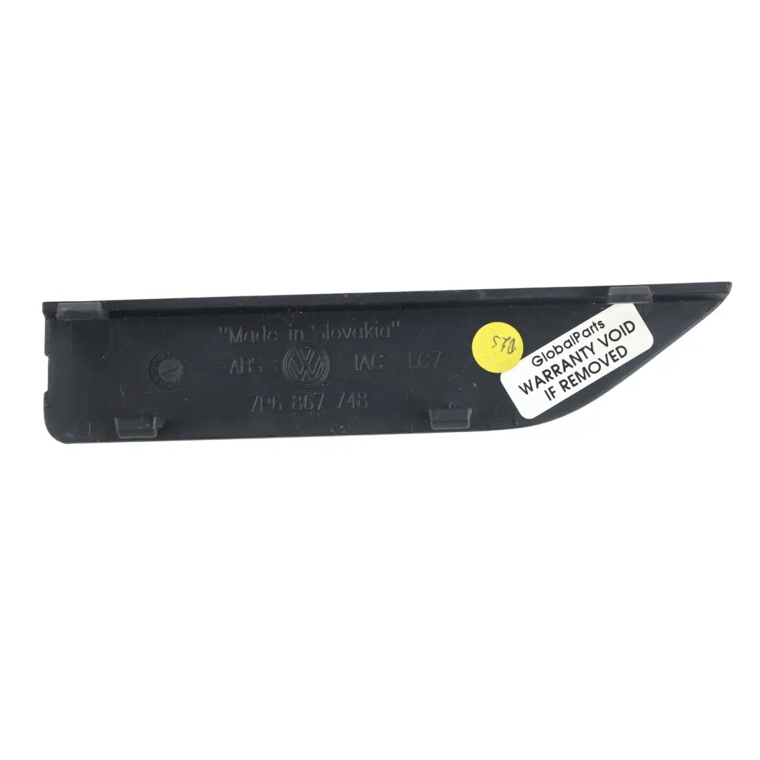 Volkswagen Touareg 7P Kofferraumverkleidung Heckklappe Rechts - SKU 7P6867748 - Numéro de pièce 7P6867748