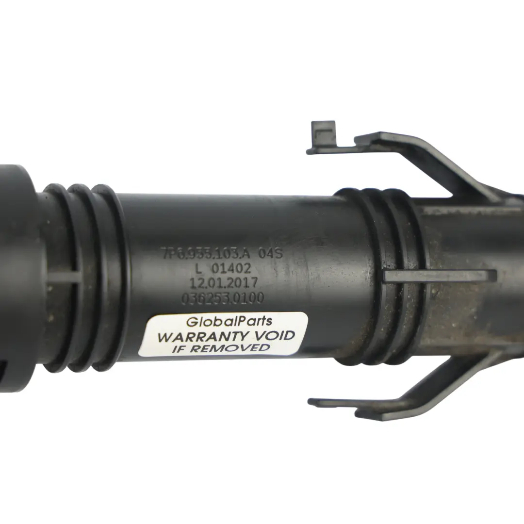 7P Tobera Lavafaros Delantero Izquierdo para Volkswagen Touareg con número de pieza 7P6955103A Volkswagen Touareg 7P Tobera Lavafaros Delantero Izquierdo - SKU 7P6955103A - Número de pieza 7P6955103A