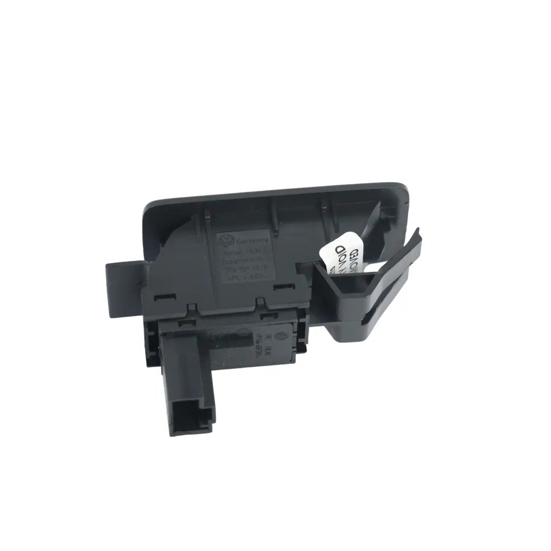 Lid Button Trunk Switch Trim Cover to Volkswagen Touareg Rear with Part number 7P6959831B Volkswagen Touareg Rear Lid Button Trunk Switch Trim Cover - SKU 7P6959831B - Part number 7P6959831B