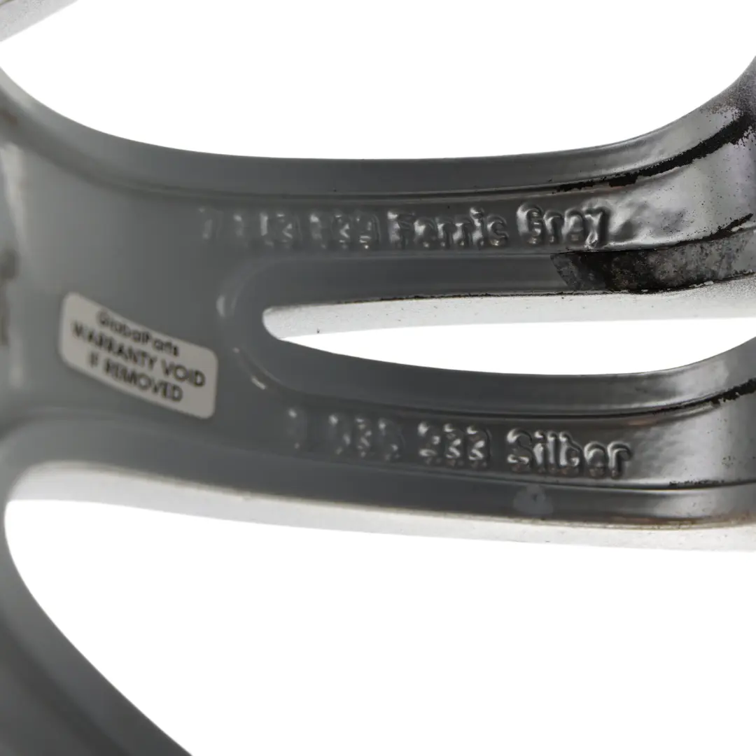BMW E90 E91 E92 E93 Jante Alliage Avant Argent 18" ET:34 8J M Spider Spoke 193 - SKU 8036933-SL13 - Numéro de pièce 8036933