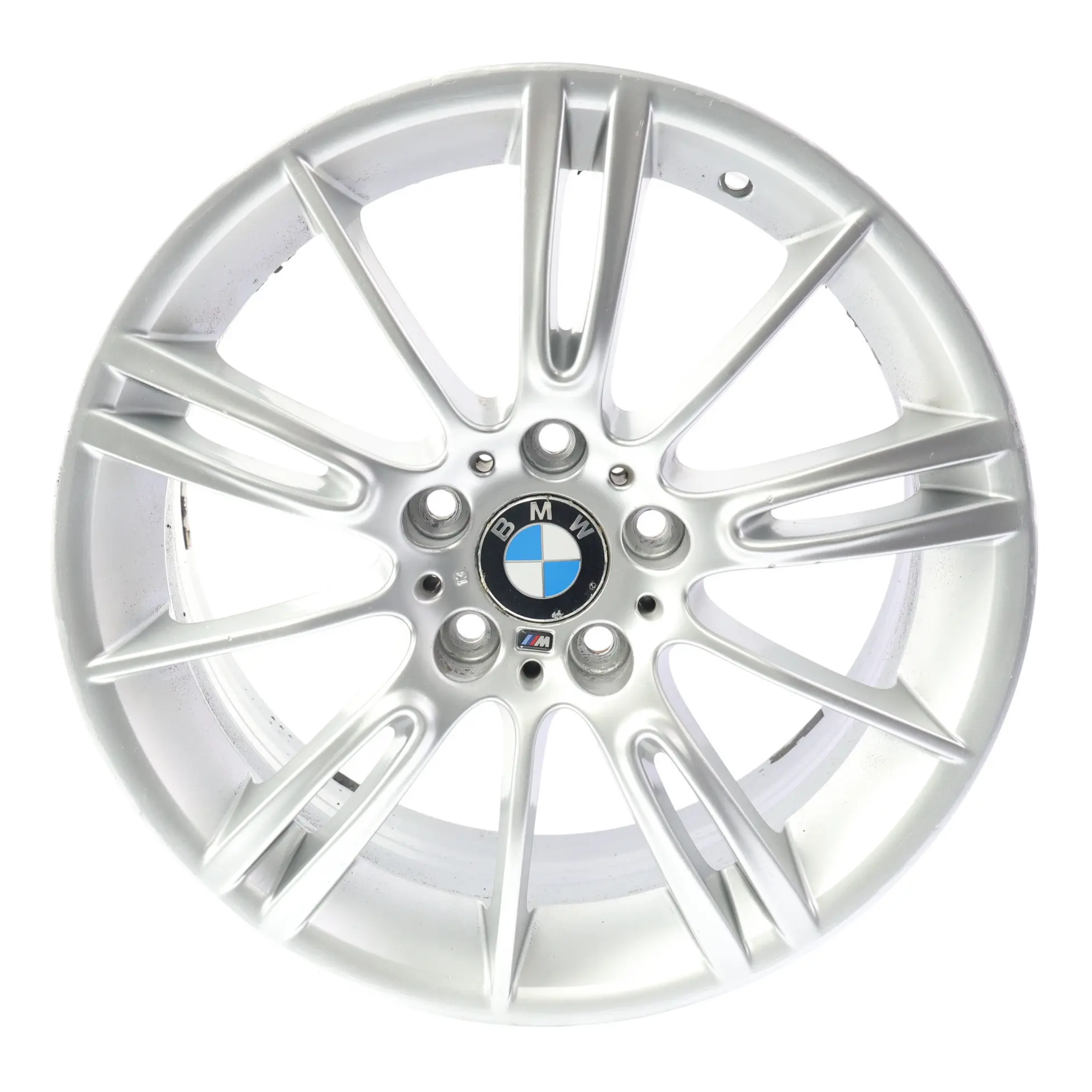 BMW E90 E91 E92 E93 Silver Front Alloy Wheel Rim 18" ET:34 8J M Spider Spoke 193