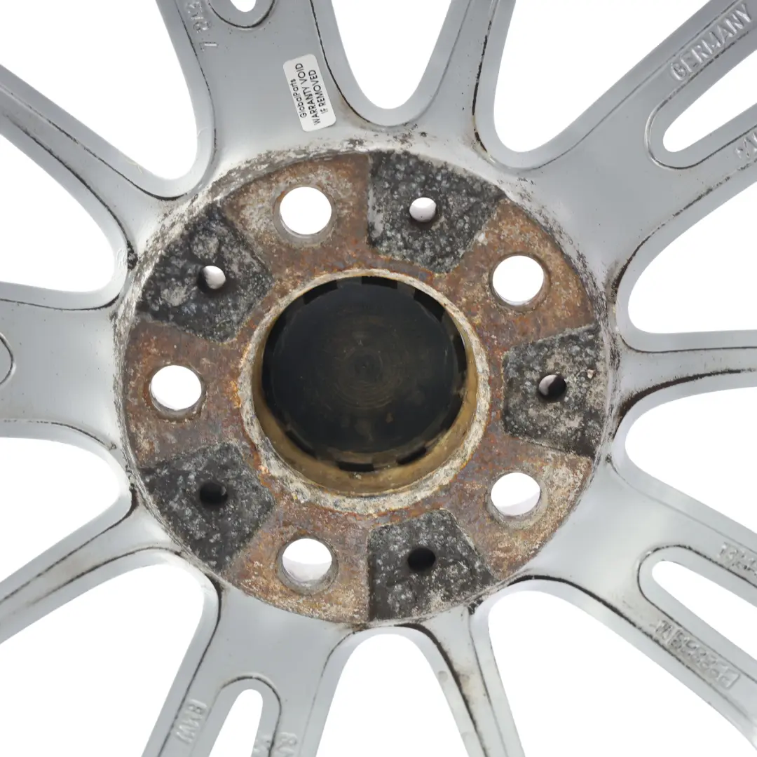 BMW E90 E91 E92 Argent Jante Alu Alliage 18" 8J ET:34 M Spider Spoke 193 - SKU 8036933-SL3 - Numéro de pièce 8036933