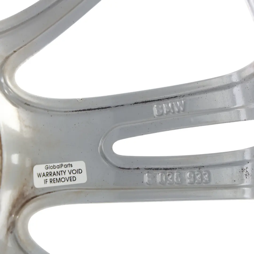BMW E90 E91 E92 E93 Front Alloy Wheel Rim 18" ET:34 8J M Spider Spoke 193 - SKU 8036933-SL6 - Part number 8036933