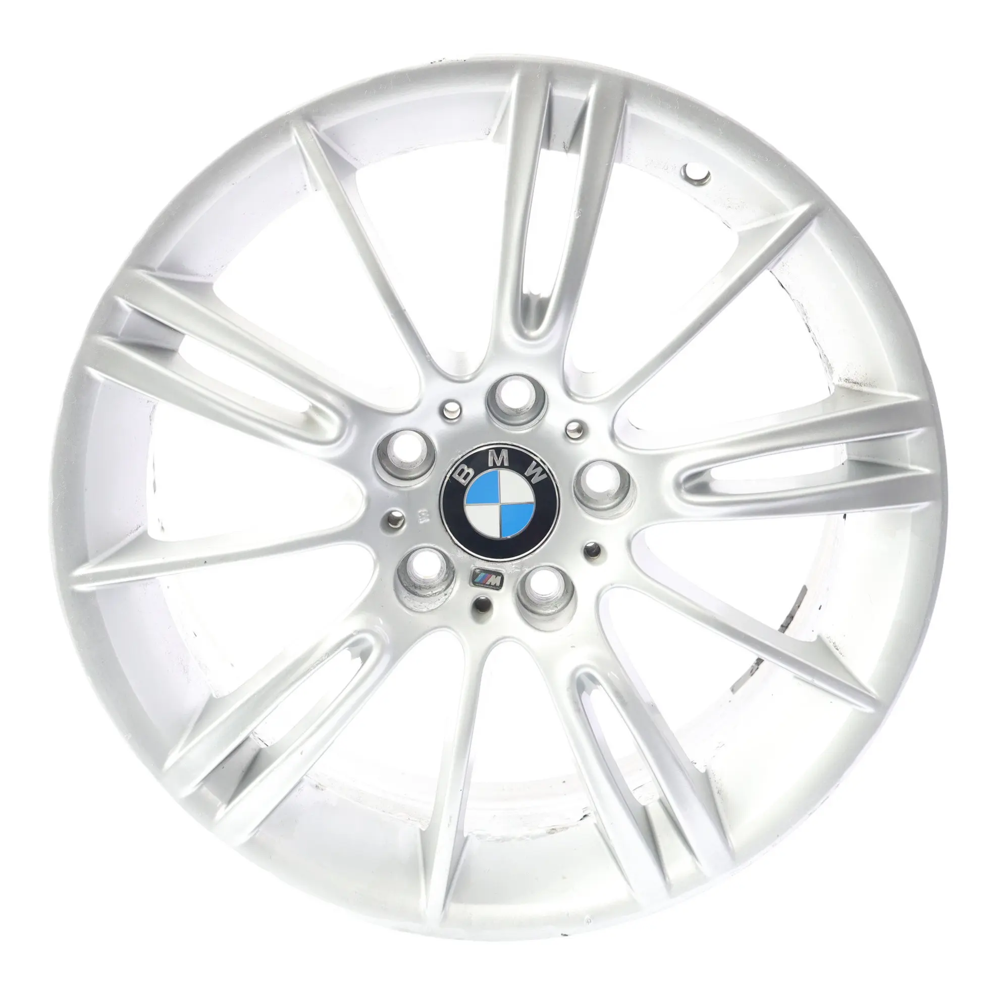 BMW E90 E91 E92 E93 Silver Front Alloy Wheel Rim 18" ET:34 8J M Spider Spoke 193