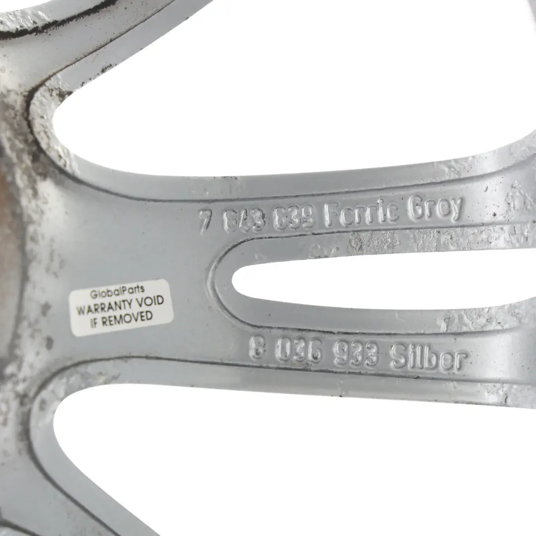 Argent Jante Alu Alliage 18" 8J ET:34 M Spider Spoke 193 pour BMW E90 E91 E92 à propos du numéro de pièce 8036933 BMW E90 E91 E92 Argent Jante Alu Alliage 18" 8J ET:34 M Spider Spoke 193 - SKU 8036933-SL8 - Numéro de pièce 8036933