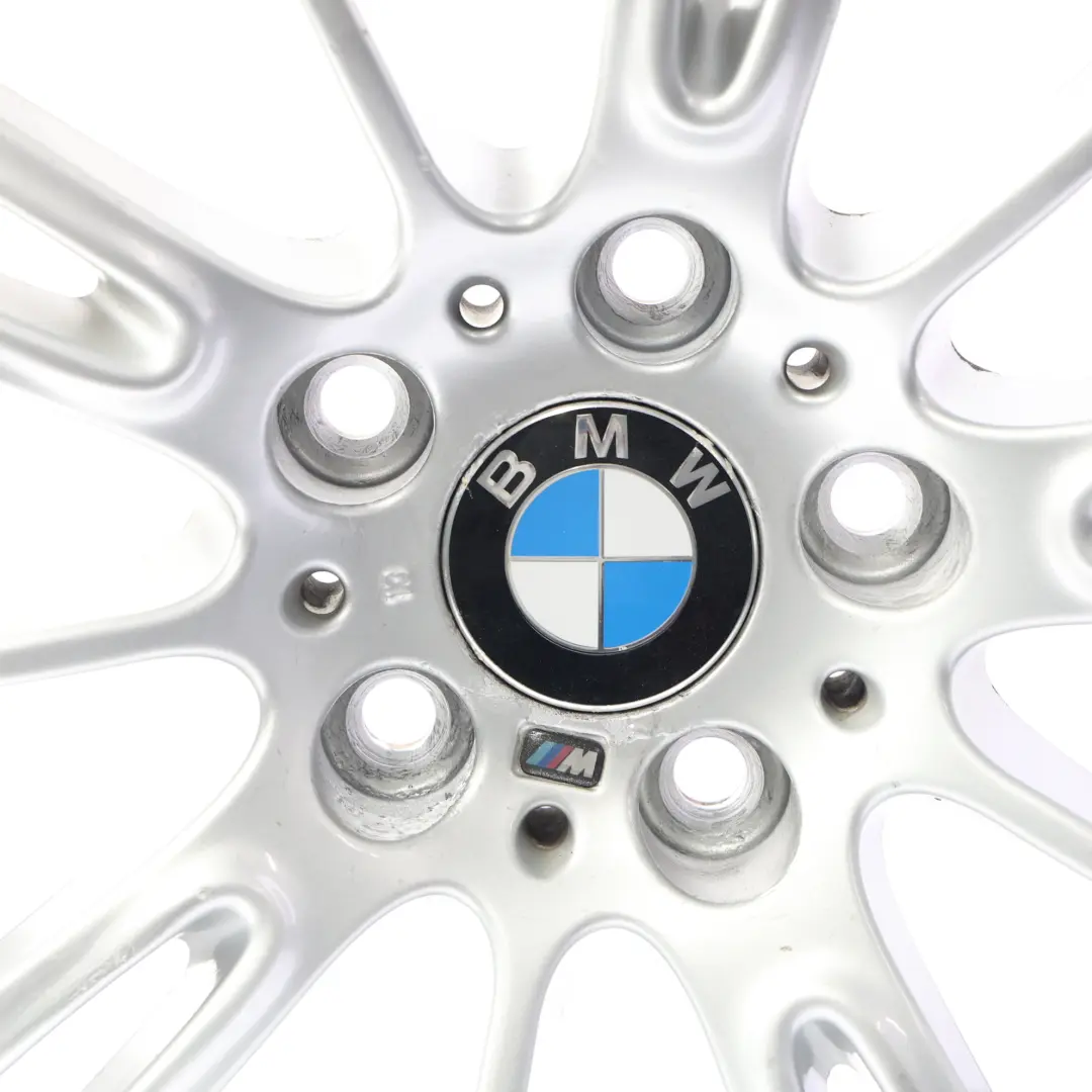 BMW E90 E91 E92 Argent Jante Alu Alliage 18" 8J ET:34 M Spider Spoke 193 - SKU 8036933-SL8 - Numéro de pièce 8036933