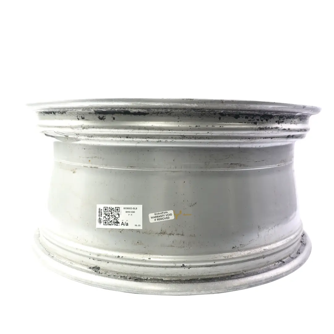 BMW E90 E91 E92 Argent Jante Alu Alliage 18" 8J ET:34 M Spider Spoke 193 - SKU 8036933-SL8 - Numéro de pièce 8036933