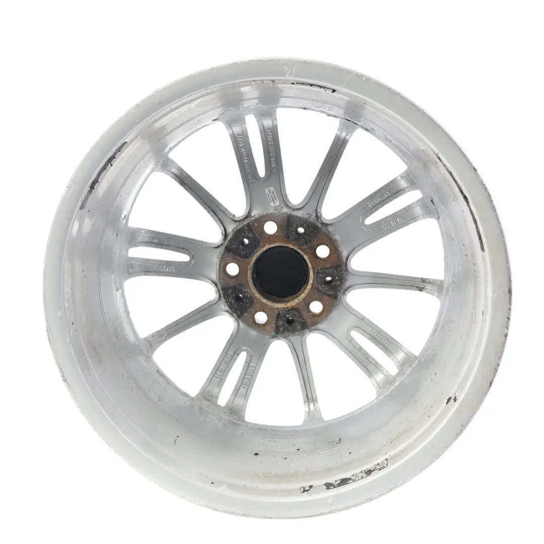 BMW E90 E91 E92 Argent Jante Alu Alliage 18" 8J ET:34 M Spider Spoke 193 - SKU 8036933-SL8 - Numéro de pièce 8036933