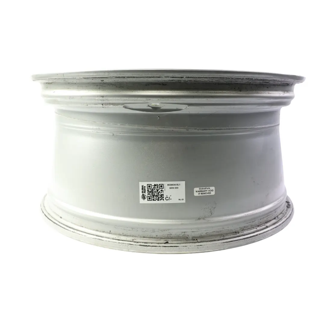 Alloy Wheel Rim Silver 18" 8,5J ET:37 M Spider Spoke 193 to BMW E90 E91 E92 Rear with Part number 8036934 BMW E90 E91 E92 Rear Alloy Wheel Rim Silver 18" 8,5J ET:37 M Spider Spoke 193 - SKU 8036934-SL1 - Part number 8036934