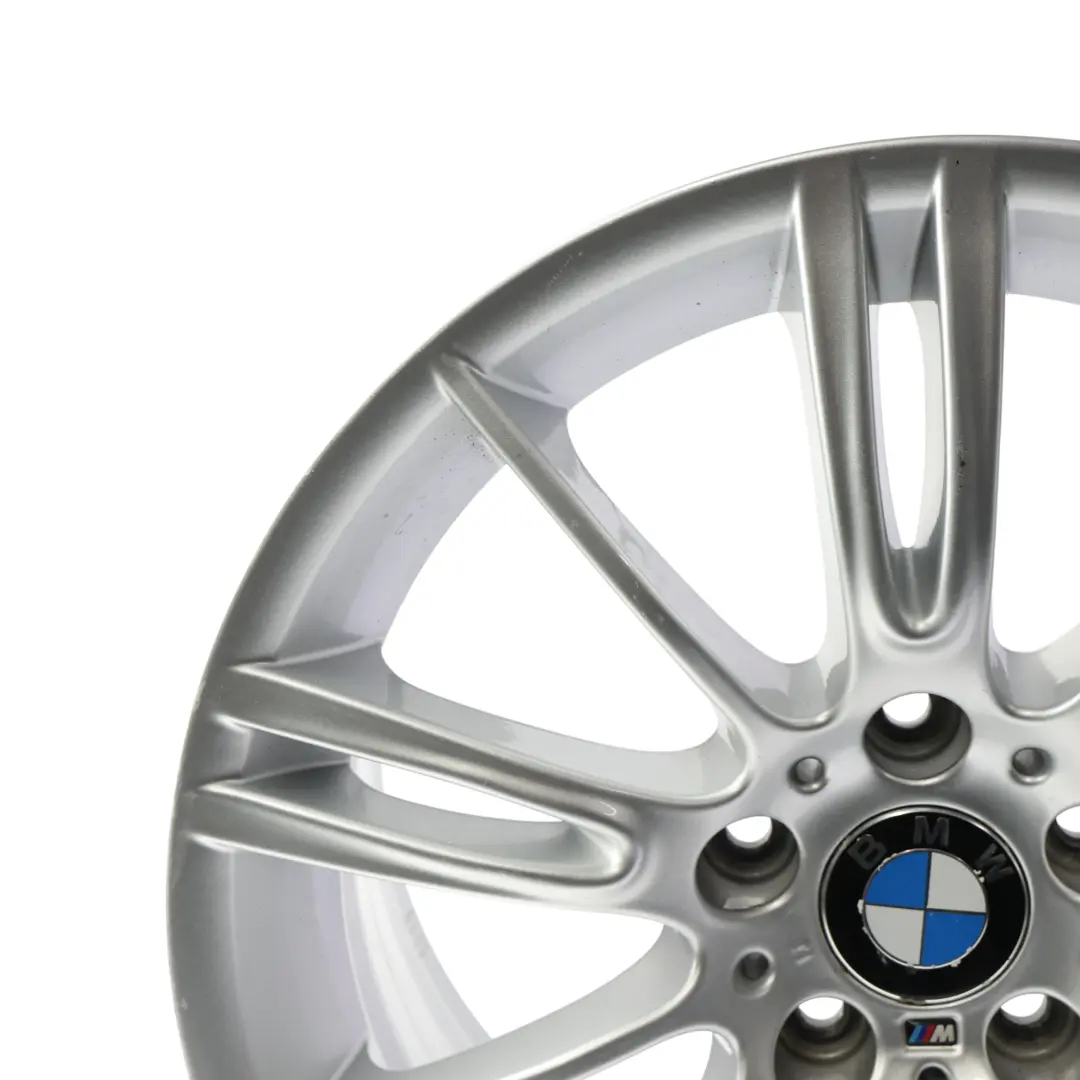 Alloy Wheel Rim Silver 18" 8,5J ET:37 M Spider Spoke 193 to BMW E90 E91 E92 Rear with Part number 8036934 BMW E90 E91 E92 Rear Alloy Wheel Rim Silver 18" 8,5J ET:37 M Spider Spoke 193 - SKU 8036934-SL1 - Part number 8036934
