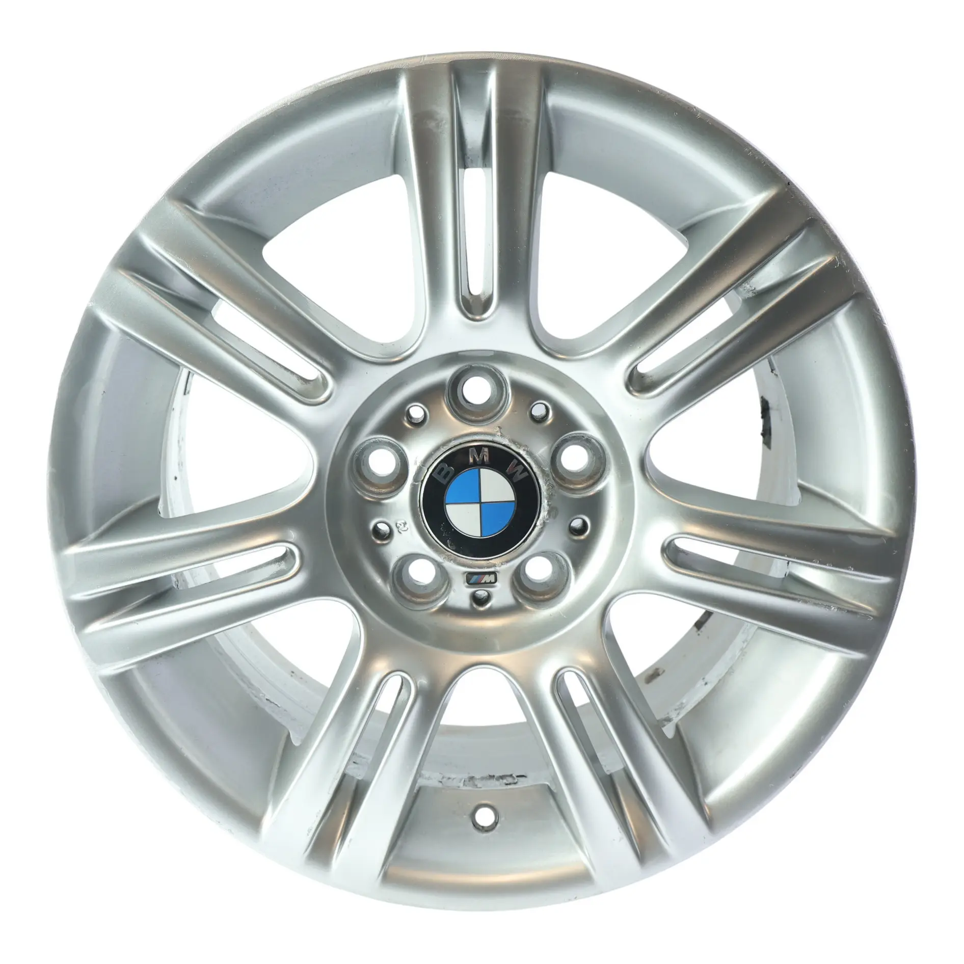 BMW E90 E91 E92 llanta aleación plata M de doble radio 194 17 "ET:34 8J 8036935