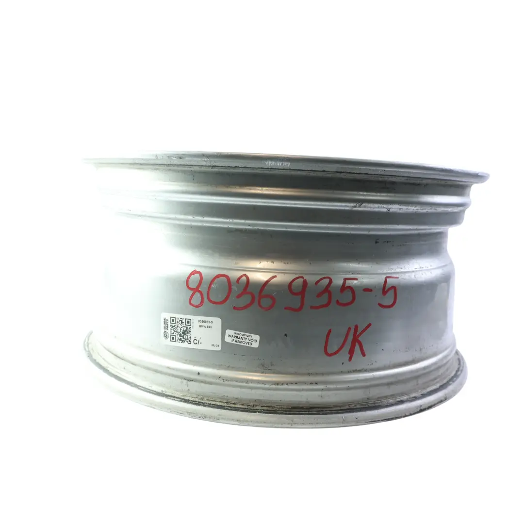 llanta aleación plata M de doble radio 194 17 "ET:34 8J para BMW E90 E91 E92 con número de pieza 8036935 BMW E90 E91 E92 llanta aleación plata M de doble radio 194 17 "ET:34 8J - SKU 8036935-5 - Número de pieza 8036935