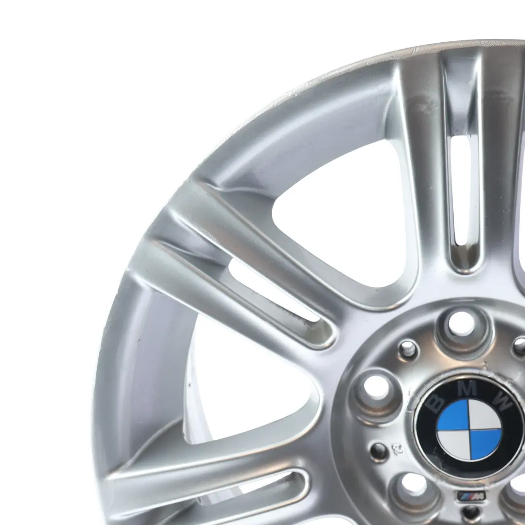llanta aleación plata M de doble radio 194 17 "ET:34 8J para BMW E90 E91 E92 con número de pieza 8036935 BMW E90 E91 E92 llanta aleación plata M de doble radio 194 17 "ET:34 8J - SKU 8036935-5 - Número de pieza 8036935