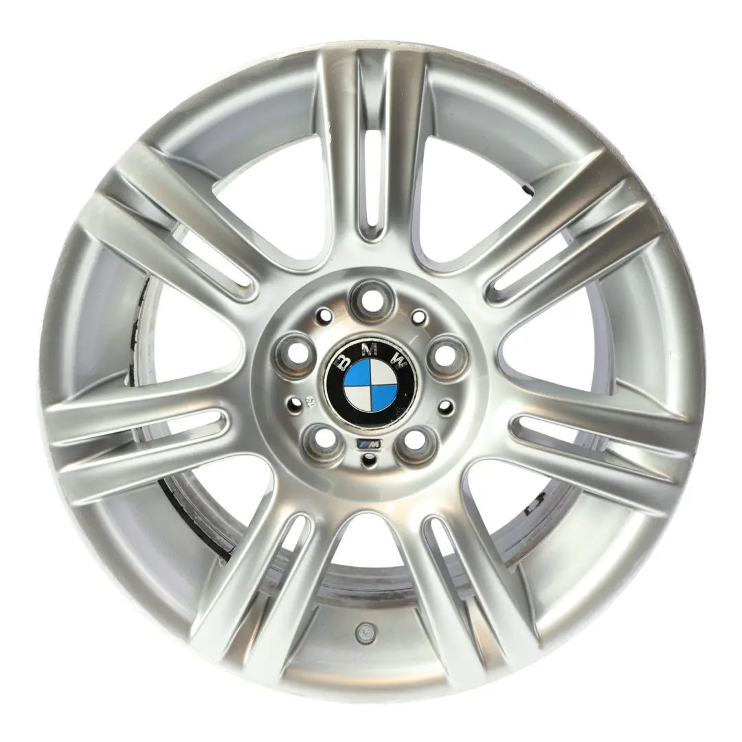 BMW E90 E91 E92 Llanta De Aleacion Plateada M Doble Radio 194 17" ET:34 8J - SKU 8036935-SL1 - Número de pieza 8036935