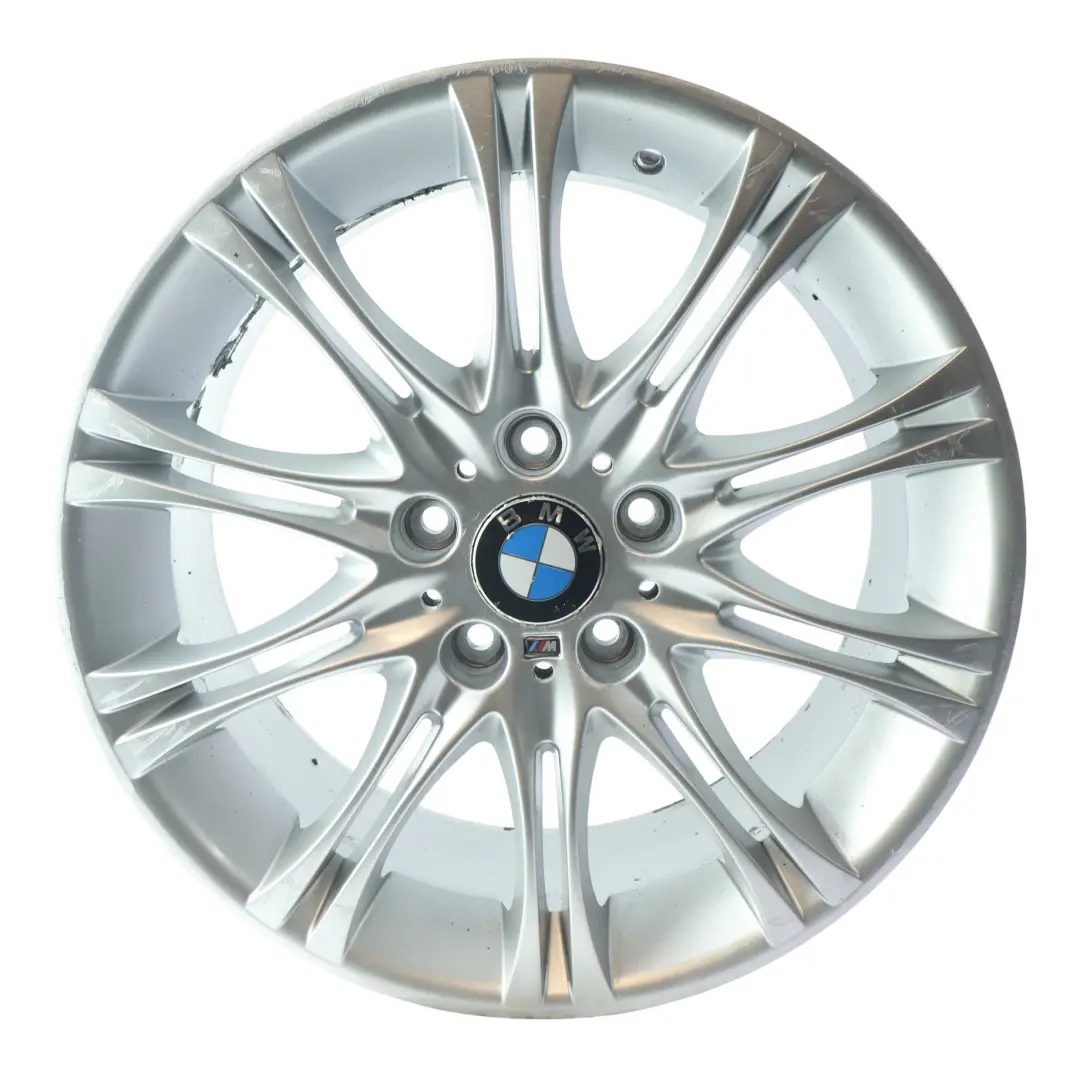 Alloy Wheel Rim 18" ET:40 8J Double Spoke VIA to BMW 5 Series E60 E61 Silver with Part number 8036947 BMW 5 Series E60 E61 Silver Alloy Wheel Rim 18" ET:40 8J Double Spoke VIA - SKU 8036947-VIA - Part number 8036947