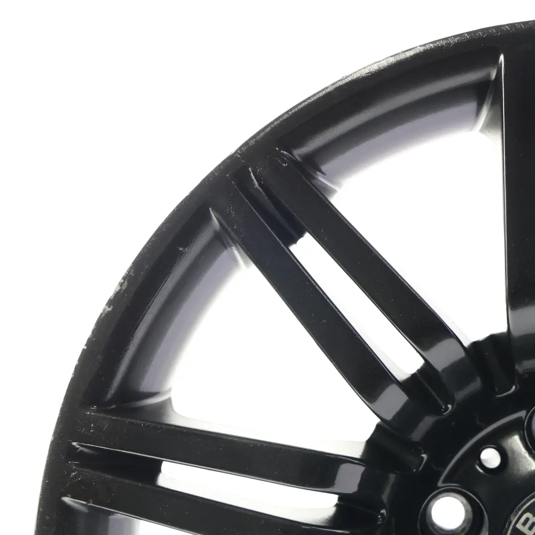 Front Black Alloy Wheel Rim 19" 8,5J ET:18 M Double Spoke 172 to BMW E60 E61 with Part number 8036948 BMW E60 E61 Front Black Alloy Wheel Rim 19" 8,5J ET:18 M Double Spoke 172 - SKU 8036948-BLK3 - Part number 8036948