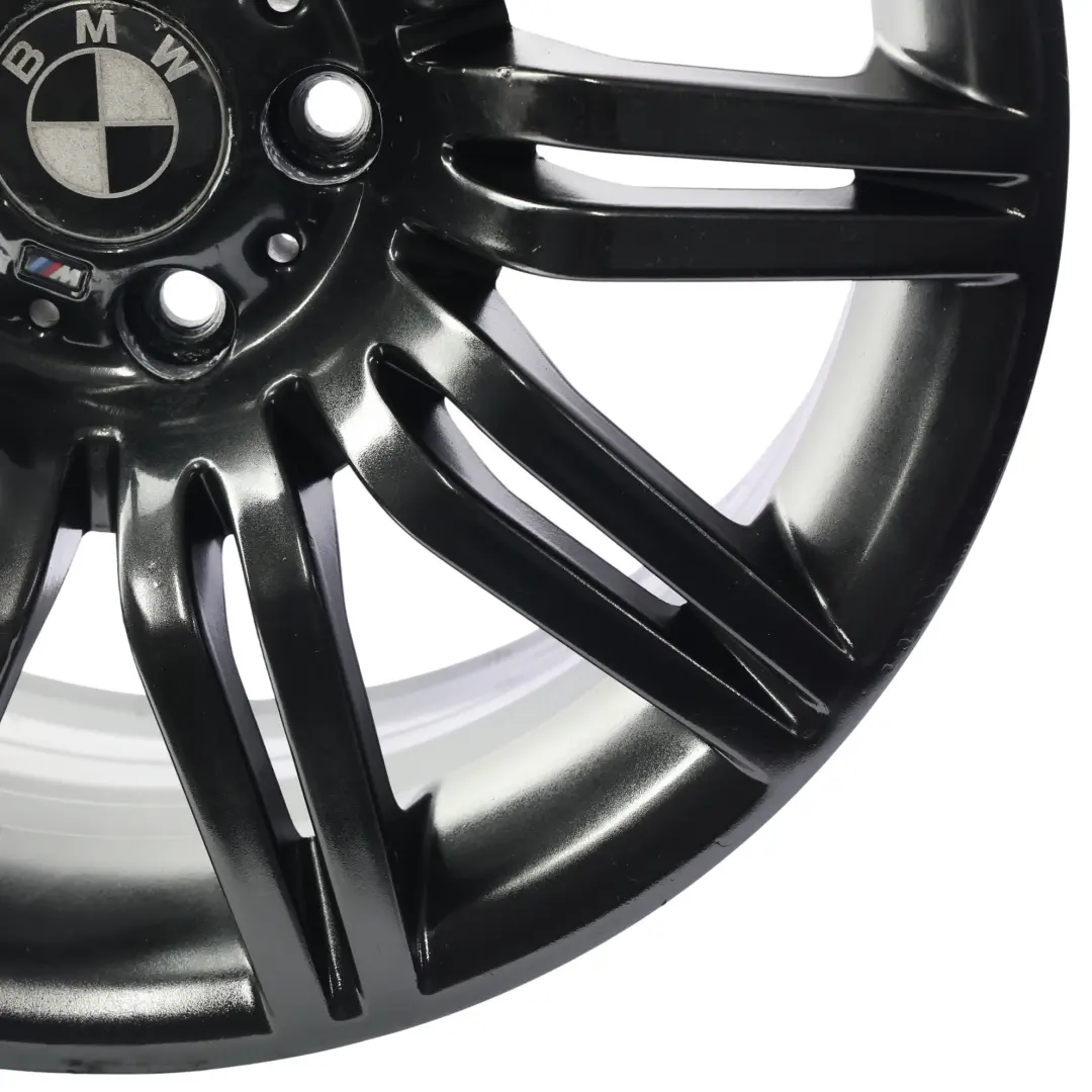 Alloy Wheel Rim 19" 9,5J ET:32 M Double Spoke 172 to BMW E60 E61 Rear Black with Part number 8036949 BMW E60 E61 Rear Black Alloy Wheel Rim 19" 9,5J ET:32 M Double Spoke 172 - SKU 8036949-BLK2 - Part number 8036949