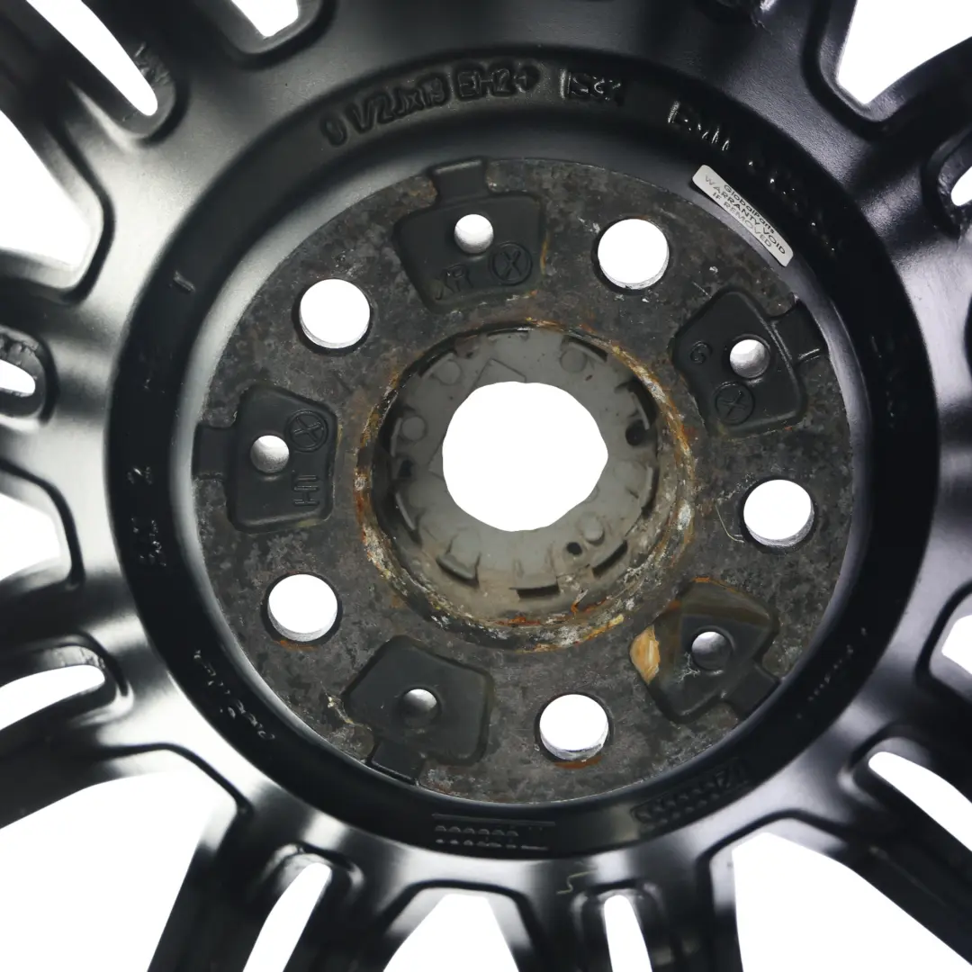 Alloy Wheel Rim 19" 9,5J ET:32 M Double Spoke 172 to BMW E60 E61 Rear Black with Part number 8036949 BMW E60 E61 Rear Black Alloy Wheel Rim 19" 9,5J ET:32 M Double Spoke 172 - SKU 8036949-BLK2 - Part number 8036949
