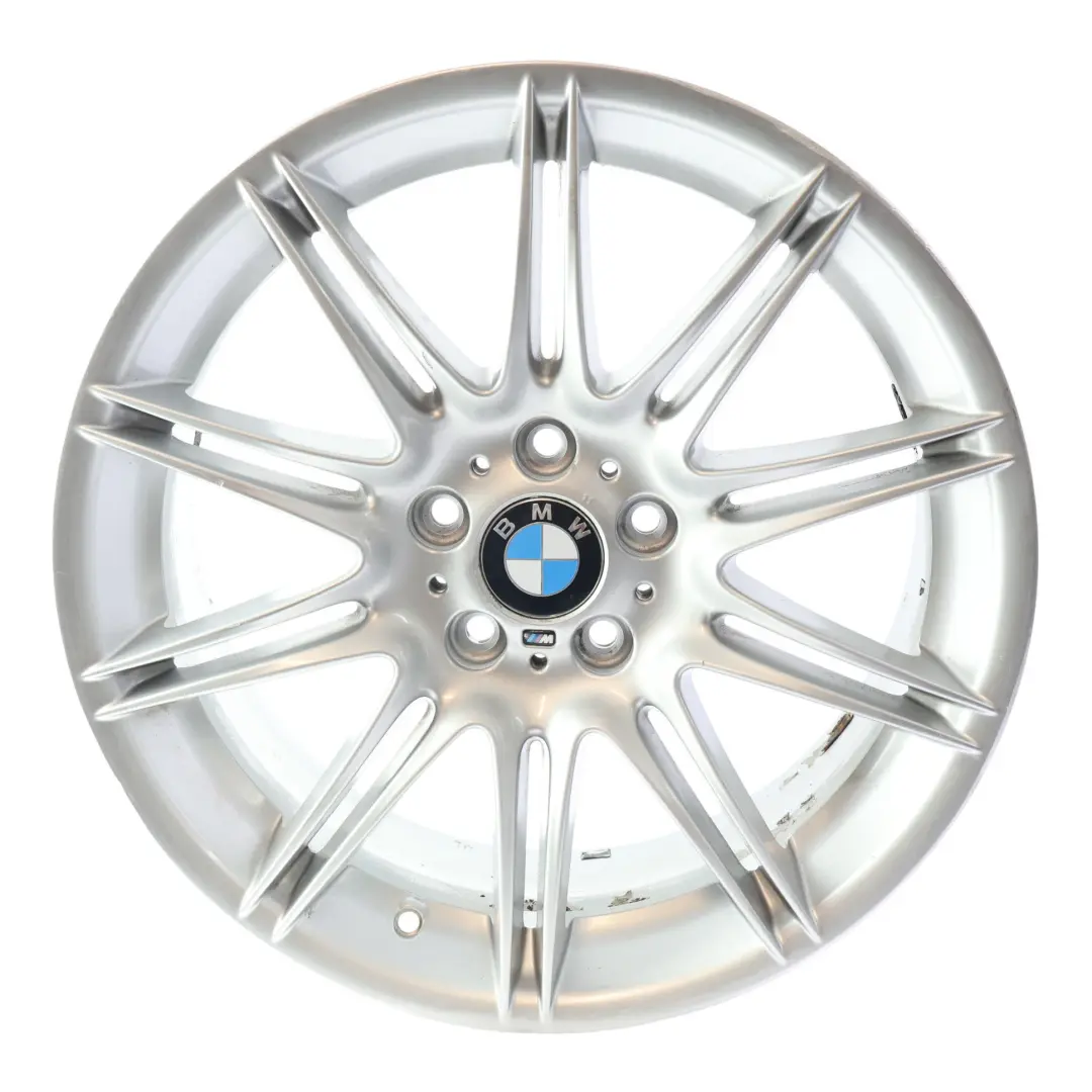 Front Wheel Alloy Rim 19" M Double Spoke 225 8J ET:37 to BMW E90 E91 E92 with Part number 8037141 BMW E90 E91 E92 Front Wheel Alloy Rim 19" M Double Spoke 225 8J ET:37 - SKU 8037141-3 - Part number 8037141
