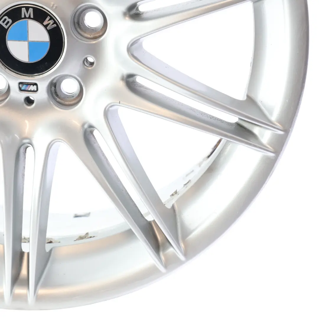 Front Wheel Alloy Rim 19" M Double Spoke 225 8J ET:37 to BMW E90 E91 E92 with Part number 8037141 BMW E90 E91 E92 Front Wheel Alloy Rim 19" M Double Spoke 225 8J ET:37 - SKU 8037141-3 - Part number 8037141