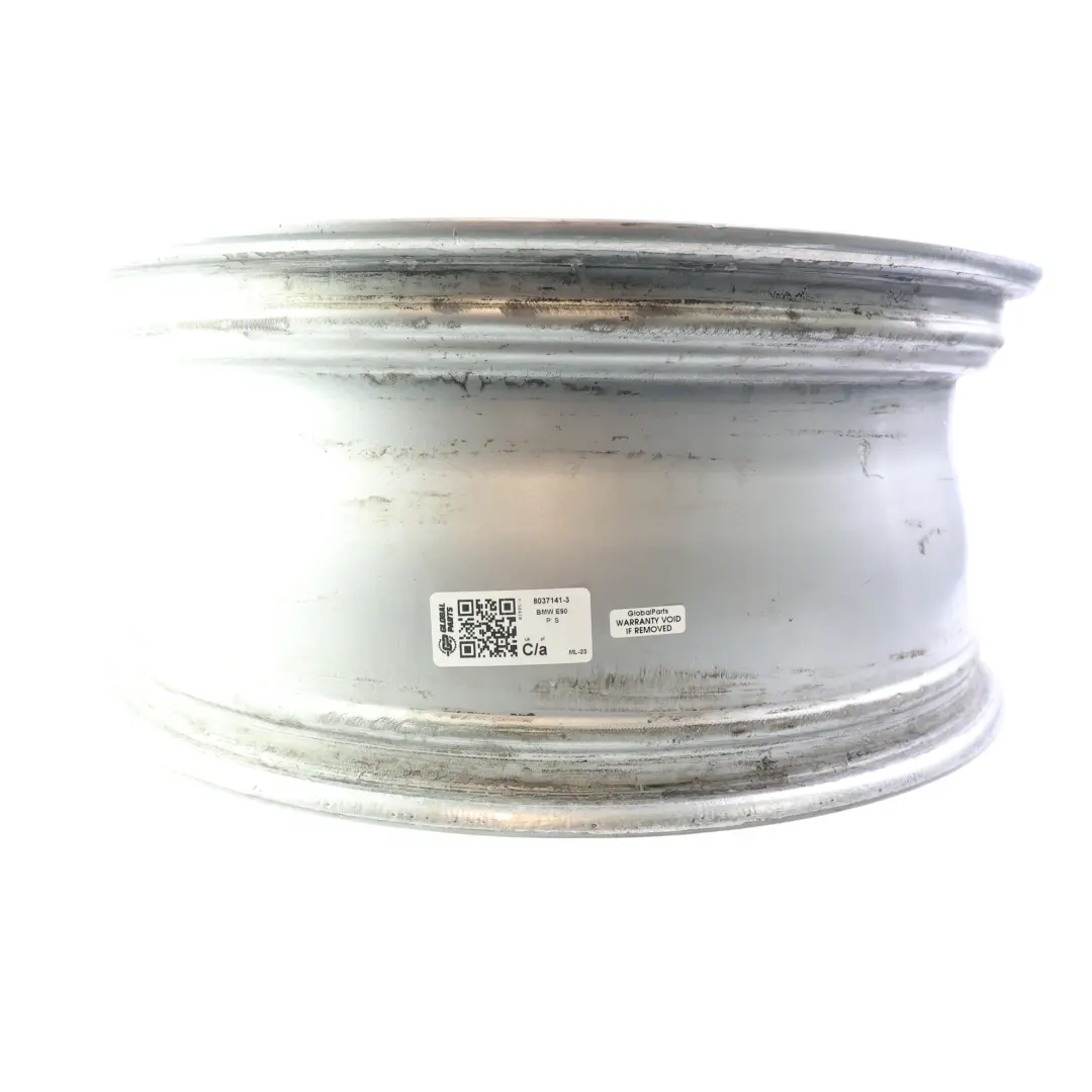 Front Wheel Alloy Rim 19" M Double Spoke 225 8J ET:37 to BMW E90 E91 E92 with Part number 8037141 BMW E90 E91 E92 Front Wheel Alloy Rim 19" M Double Spoke 225 8J ET:37 - SKU 8037141-3 - Part number 8037141