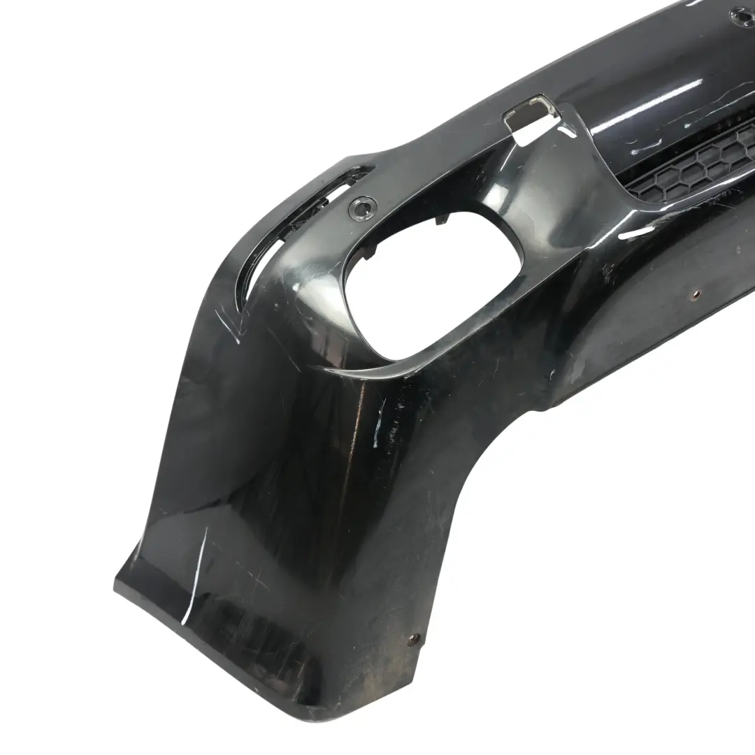 BMW X5 E70 Tylny Zderzak M-Pakiet Black Sapphire Czarny Metalik - 475 - SKU 8037277-BS5 - Numer Części 8037277