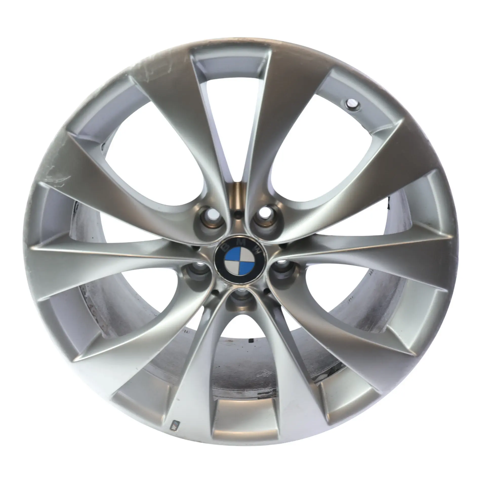 BMW X5 E70 Silver Front Wheel Alloy Rim 20" M V-spoke 227 10J ET:40 8037349