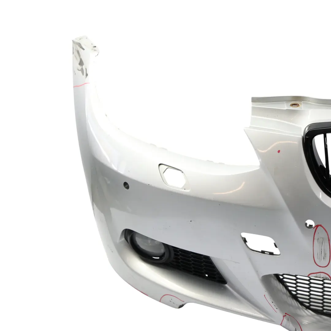 BMW E92 E93 Front Bumper M Sport Trim Panel Titansilber Silver Metallic - 354 - SKU 8044662-TS - Part number 8044662