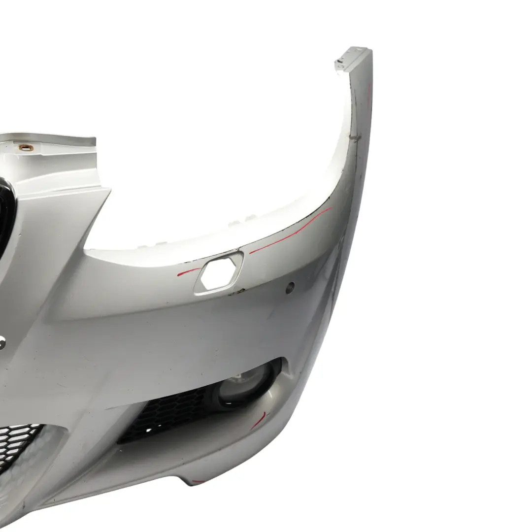 BMW E92 E93 Front Bumper M Sport Trim Panel Titansilber Silver Metallic - 354 - SKU 8044662-TS - Part number 8044662