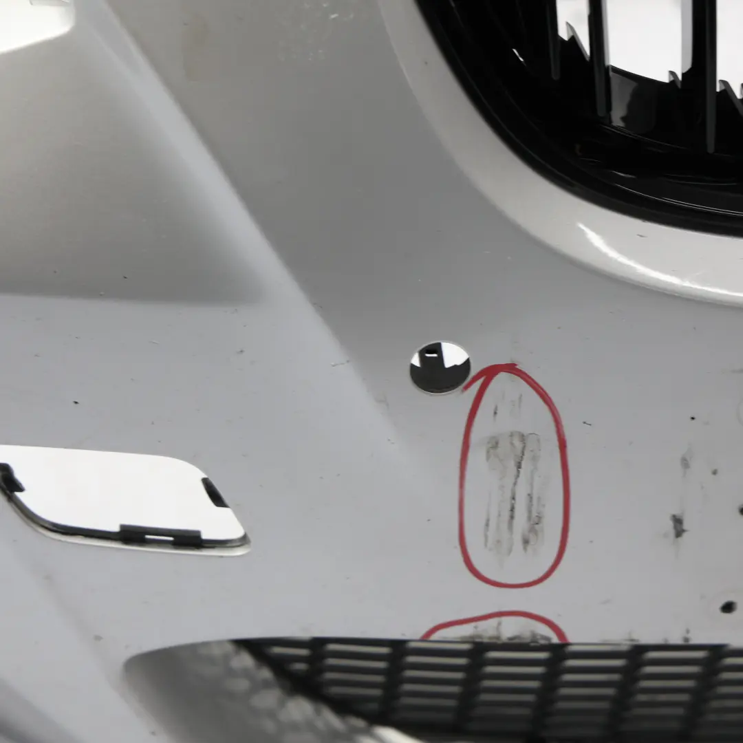 Front Bumper M Sport Trim Panel Titansilber Silver Metallic - 354 to BMW E92 E93 with Part number 8044662 BMW E92 E93 Front Bumper M Sport Trim Panel Titansilber Silver Metallic - 354 - SKU 8044662-TS - Part number 8044662