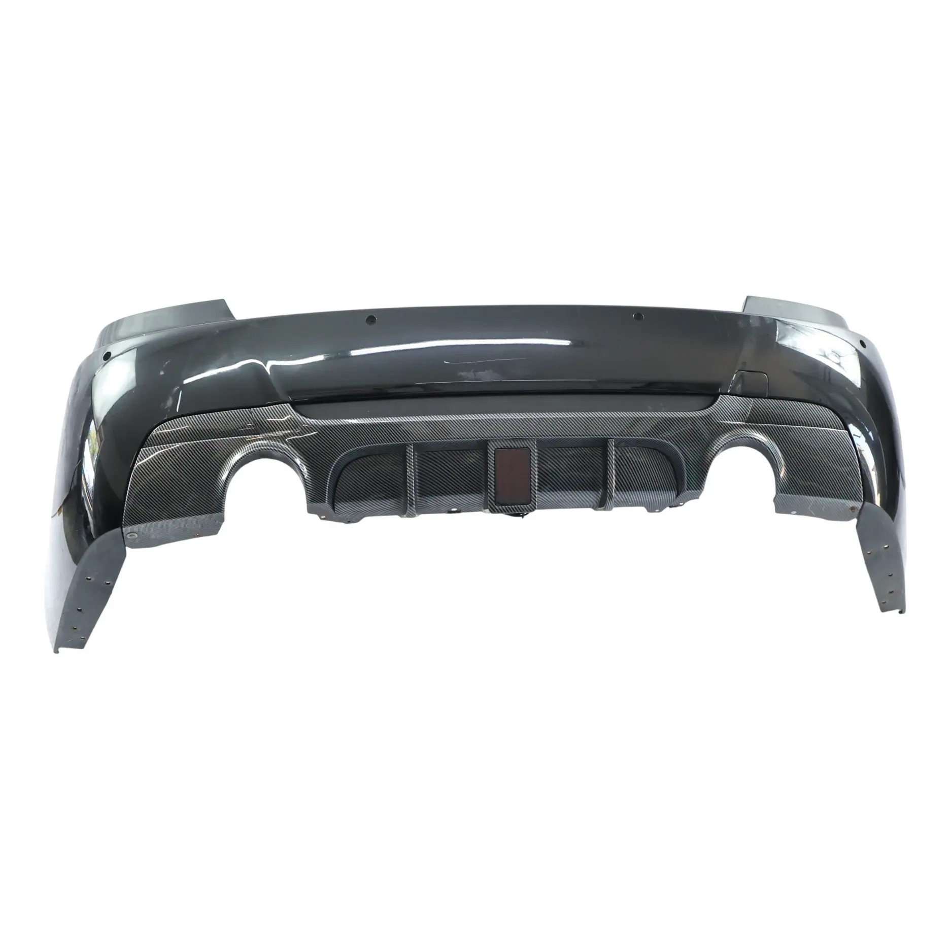 BMW E92 Zderzak Tylny M-Pakiet PDC Black Sapphire Czarny Metalik - 475