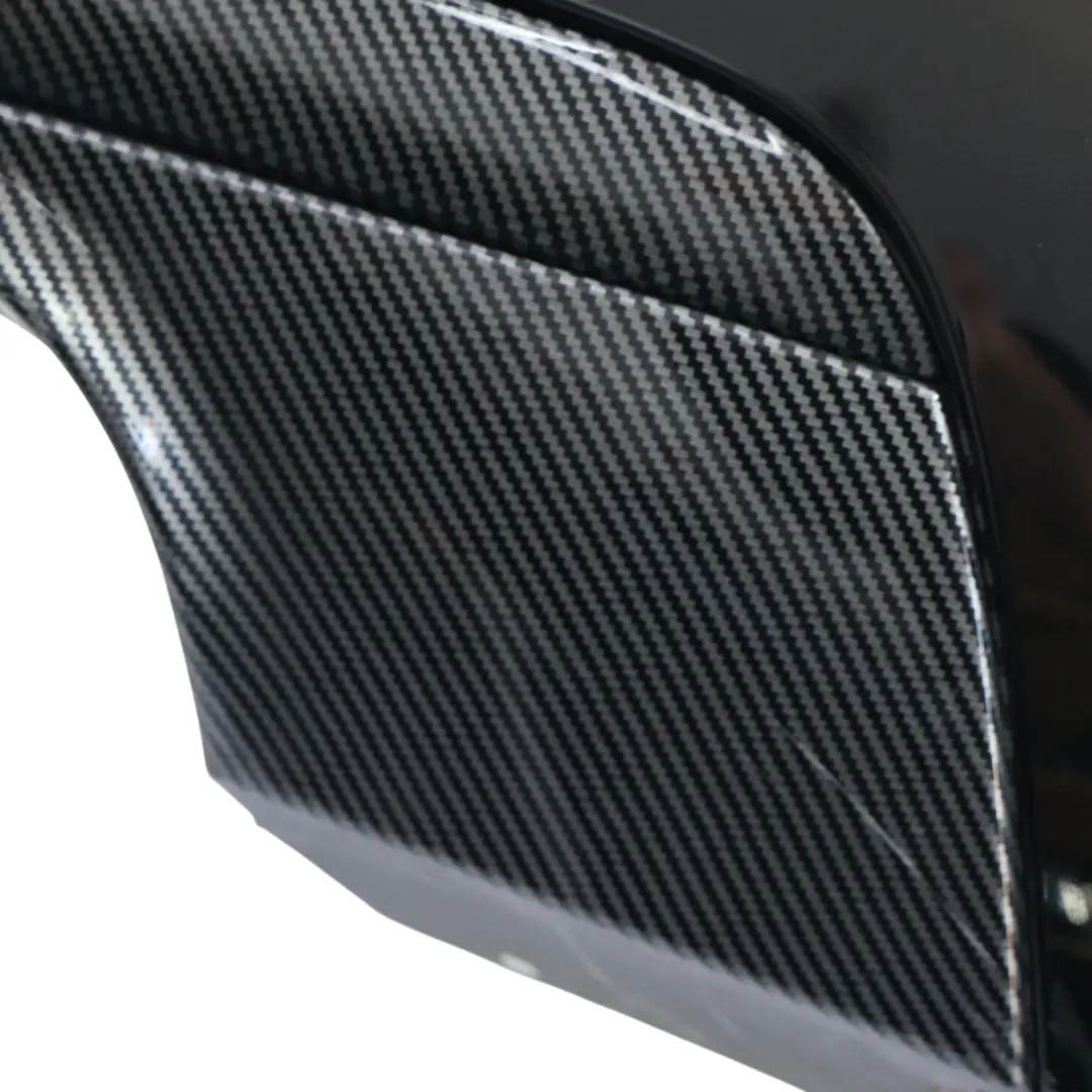 BMW E92 E93 Bumper Rear M Sport PDC Trim Covering Black Sapphire Metallic - 475 - SKU 8044934-BS3 - Part number 8044934
