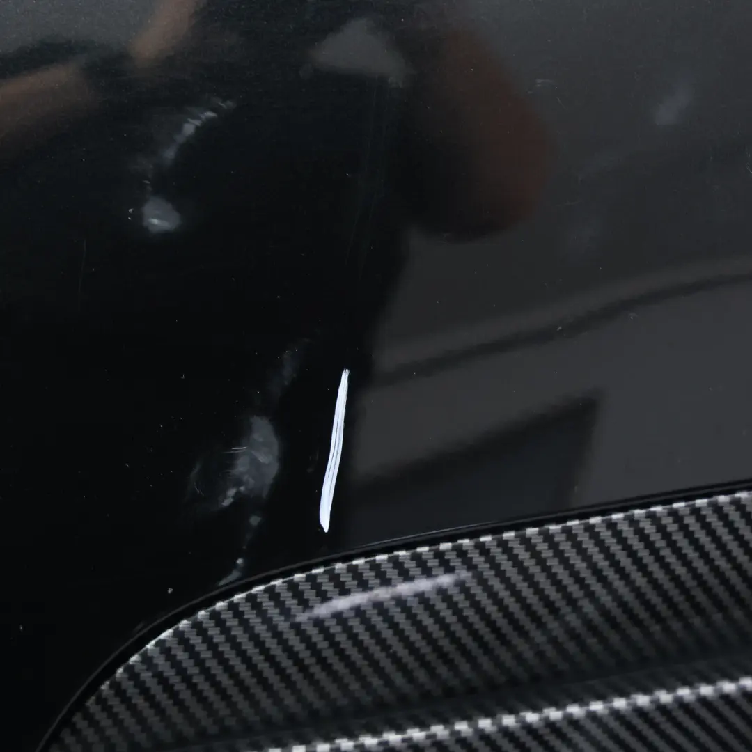 BMW E92 E93 Bumper Rear M Sport PDC Trim Covering Black Sapphire Metallic - 475 - SKU 8044934-BS3 - Part number 8044934