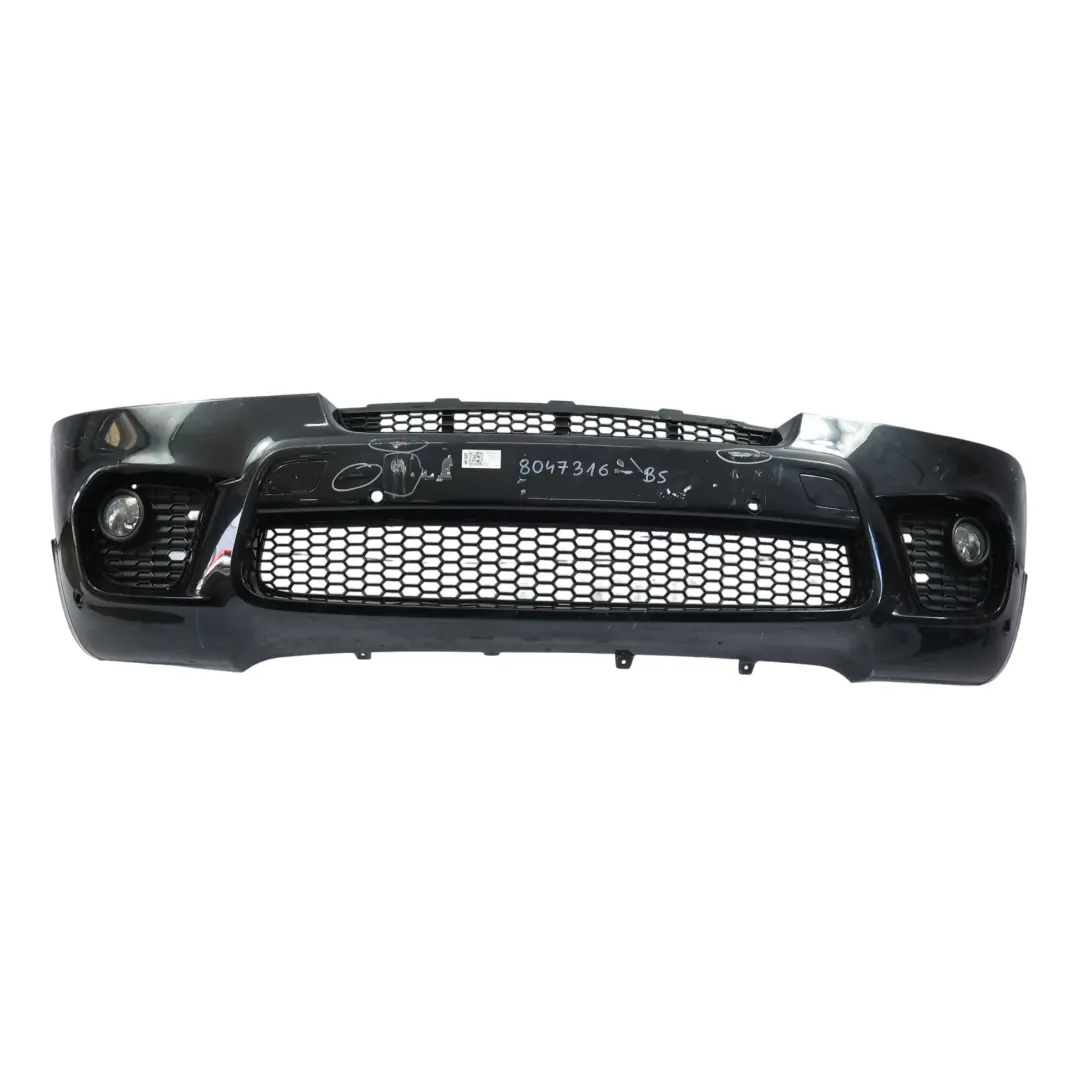 Front Bumper M Sport Lower Centre Trim Panel Black Sapphire - 475 to BMW X5 E70 LCI with Part number 8047316 BMW X5 E70 LCI Front Bumper M Sport Lower Centre Trim Panel Black Sapphire - 475 - SKU 8047316-BS - Part number 8047316