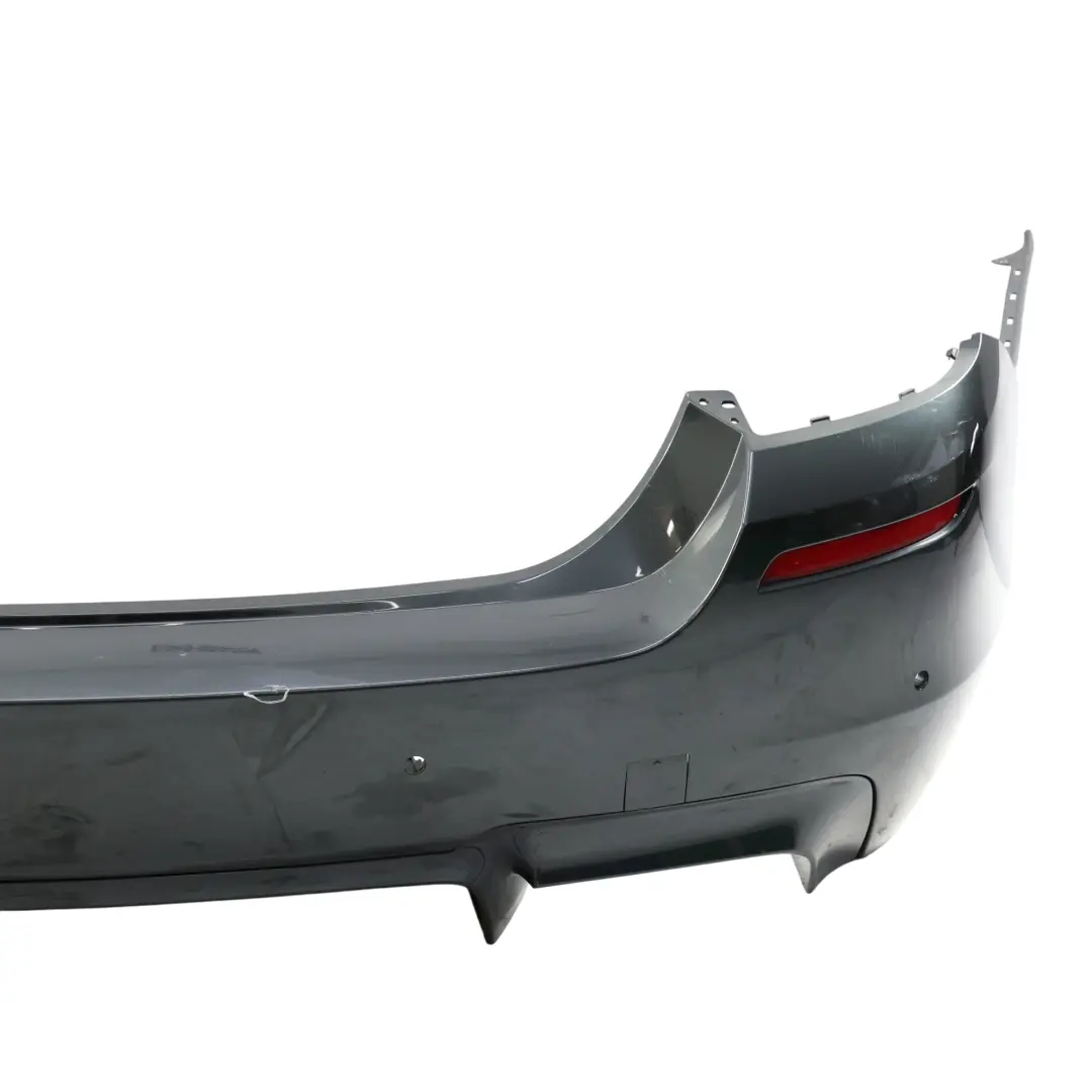 Bumper M Sport PDC Trim Panel Cover Singapore Grey Metallic - B41 to BMW F10 Rear with Part number 8048594 BMW F10 Rear Bumper M Sport PDC Trim Panel Cover Singapore Grey Metallic - B41 - SKU 8048594-SIG - Part number 8048594