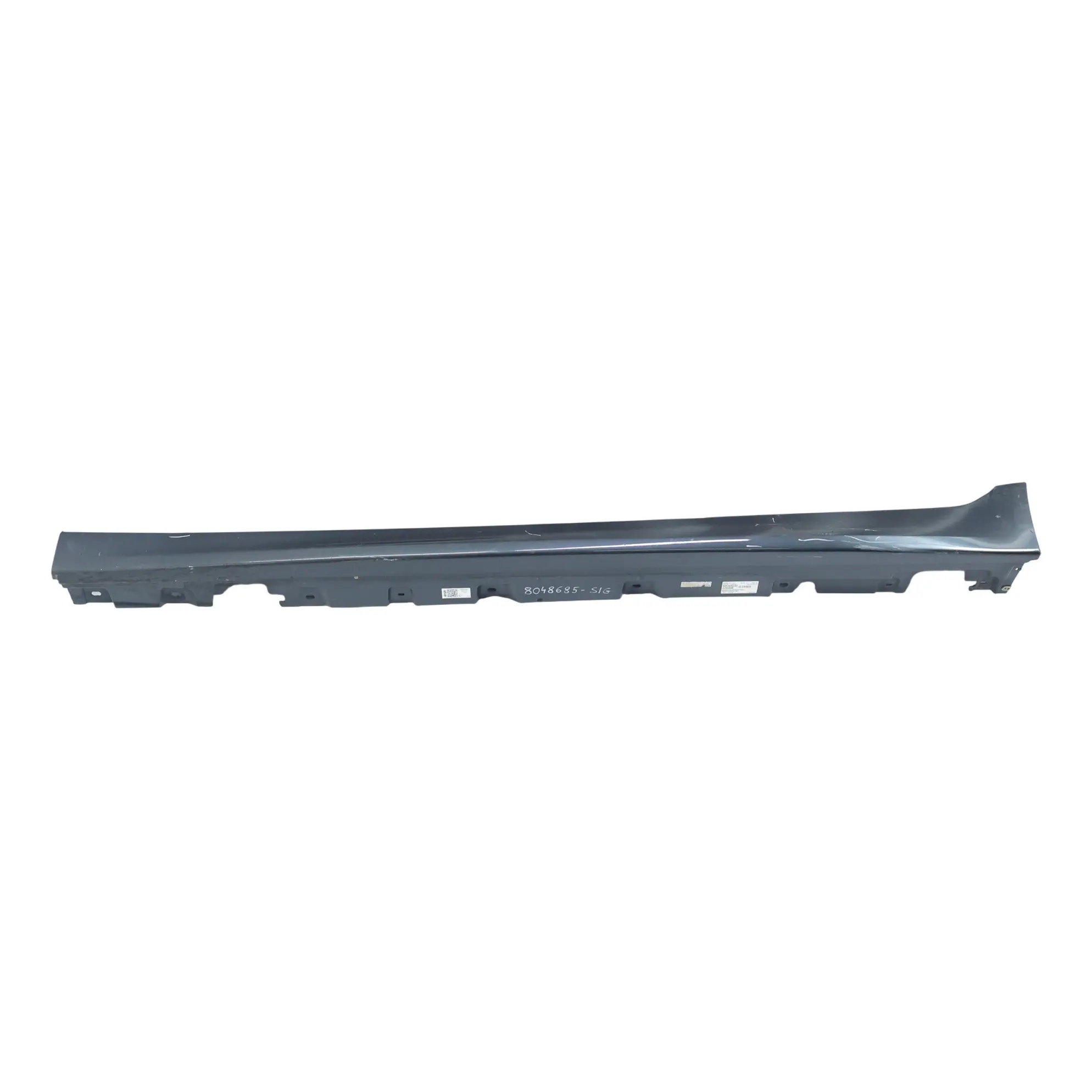 BMW F10 Side Skirt M Sport M5 Sill Cover Left N/S Singapore Grey Metallic - B41