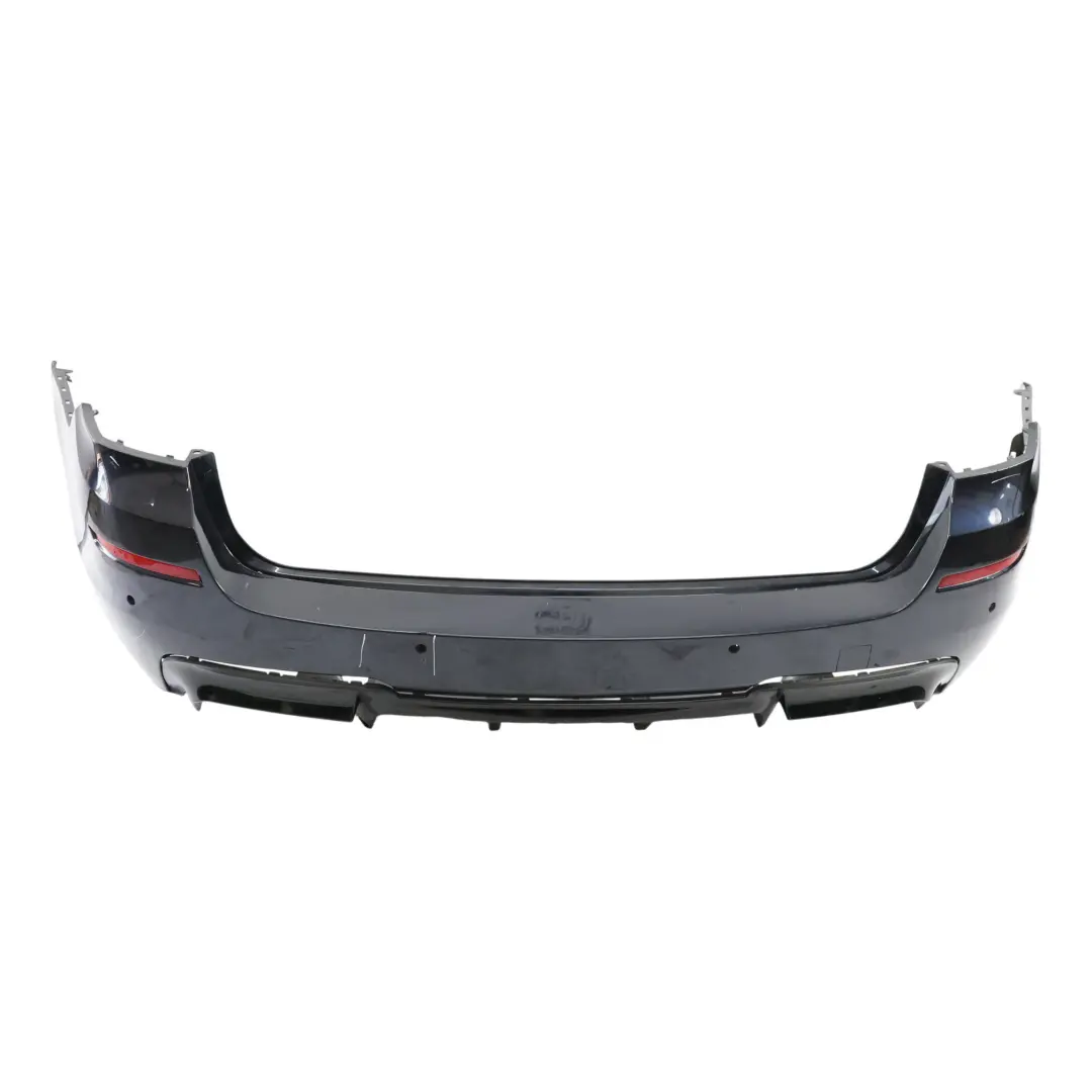 BMW F11 Touring M Sport Rear Bumper Panel PDC Carbonschwarz Black - 416 - SKU 8049280-CAR - Part number 8049280