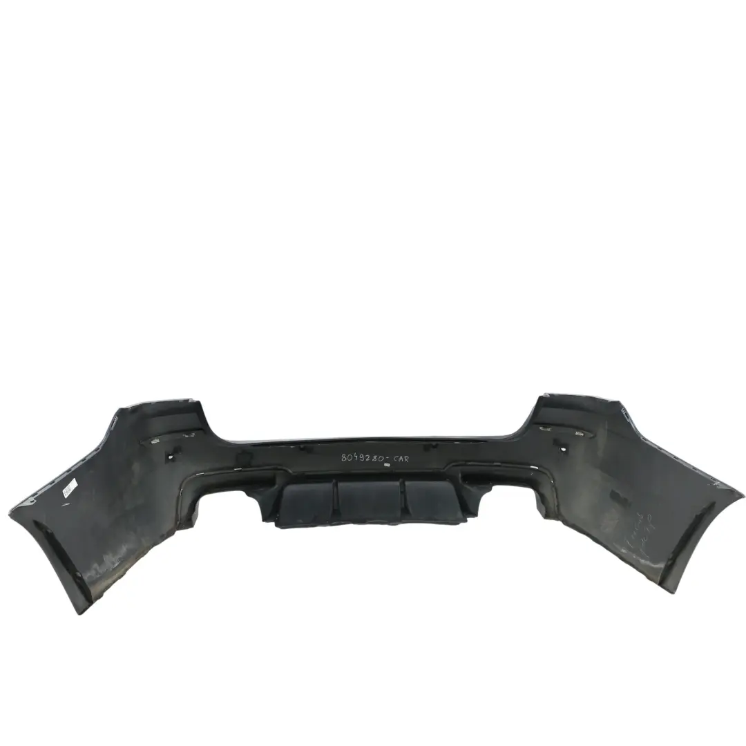 BMW F11 Touring M Sport Rear Bumper Panel PDC Carbonschwarz Black - 416 - SKU 8049280-CAR - Part number 8049280