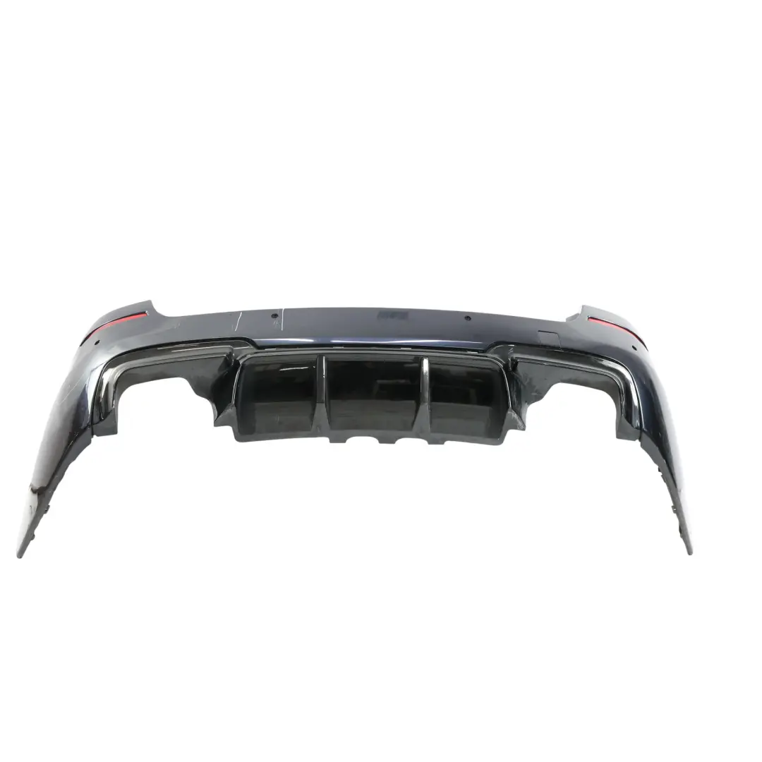 Bumper Panel PDC Carbonschwarz Black - 416 to BMW F11 Touring M Sport Rear with Part number 8049280 BMW F11 Touring M Sport Rear Bumper Panel PDC Carbonschwarz Black - 416 - SKU 8049280-CAR - Part number 8049280