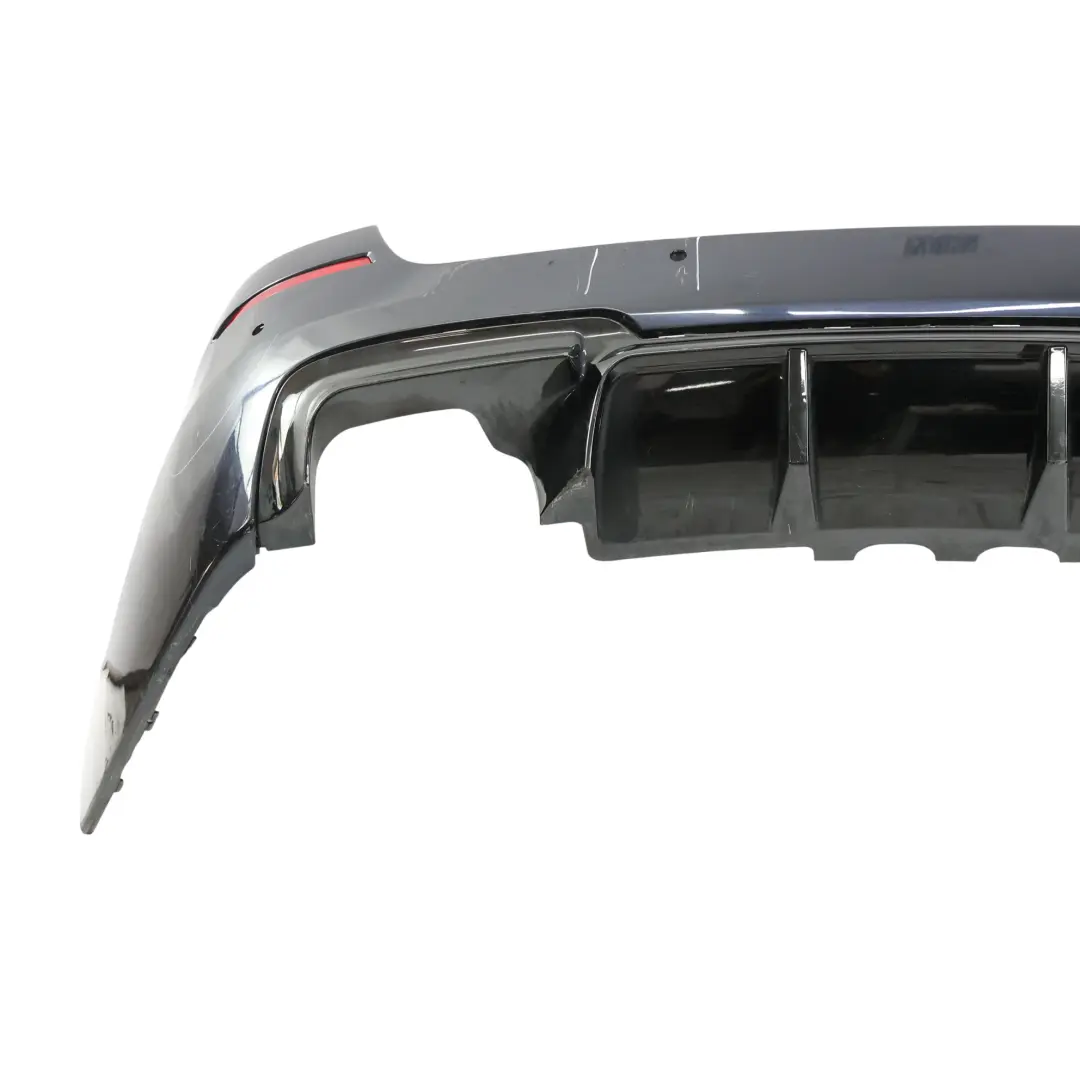 Bumper Panel PDC Carbonschwarz Black - 416 to BMW F11 Touring M Sport Rear with Part number 8049280 BMW F11 Touring M Sport Rear Bumper Panel PDC Carbonschwarz Black - 416 - SKU 8049280-CAR - Part number 8049280