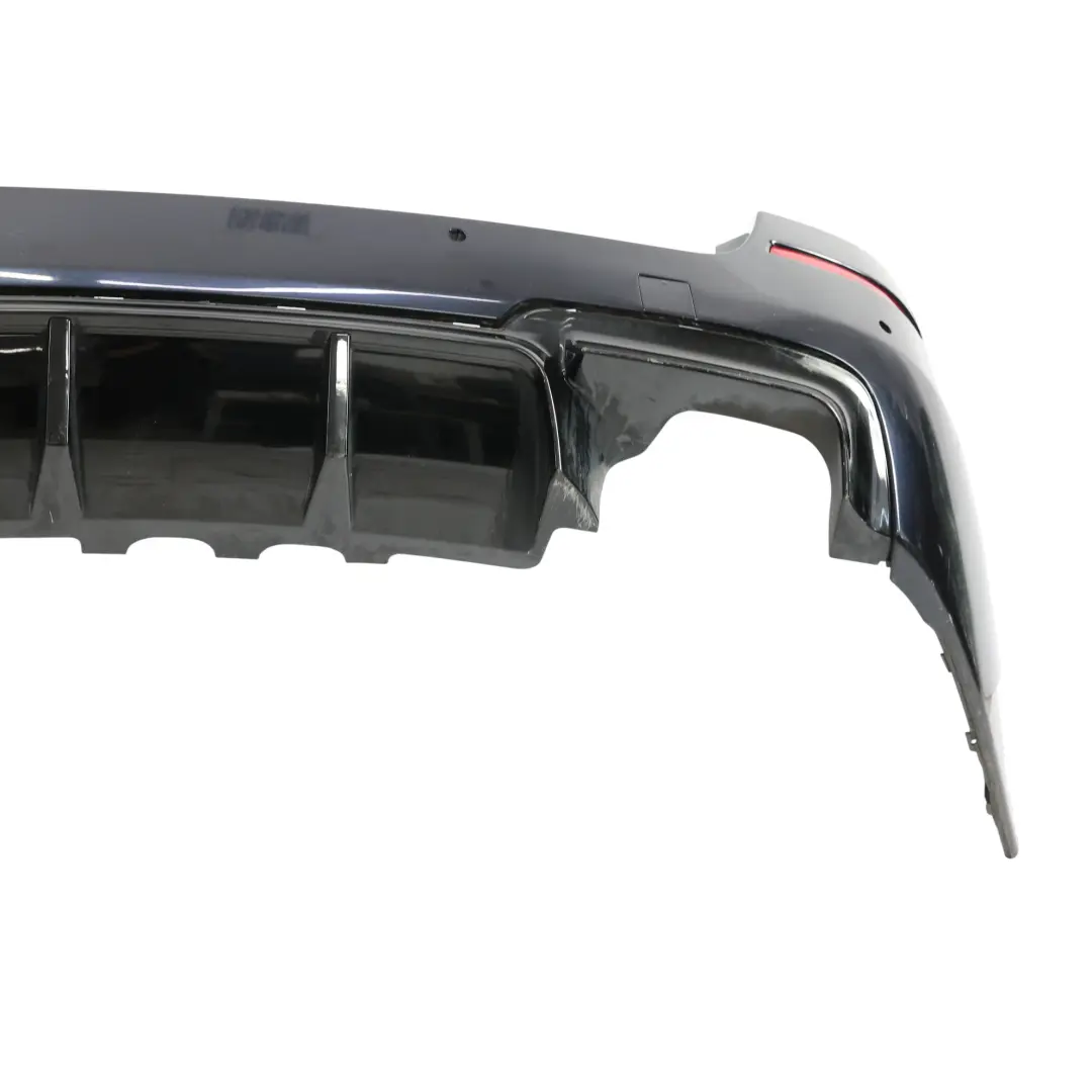 Bumper Panel PDC Carbonschwarz Black - 416 to BMW F11 Touring M Sport Rear with Part number 8049280 BMW F11 Touring M Sport Rear Bumper Panel PDC Carbonschwarz Black - 416 - SKU 8049280-CAR - Part number 8049280